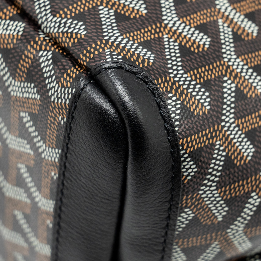 GOYARD ARTOIS PM TOTE BAG GOYARDLINE CANVAS BLACK SHW