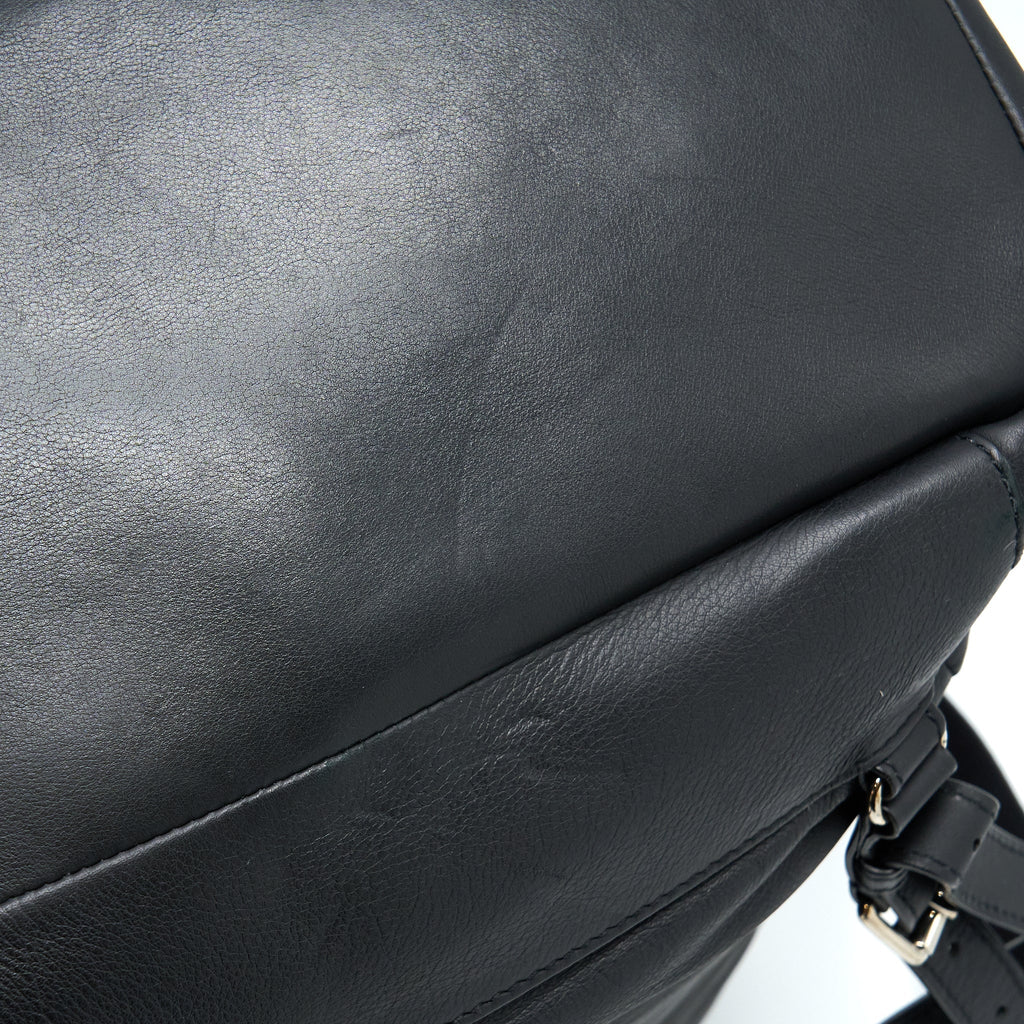 BALENCIAGA BACKPACK CALFSKIN BLACK SHW