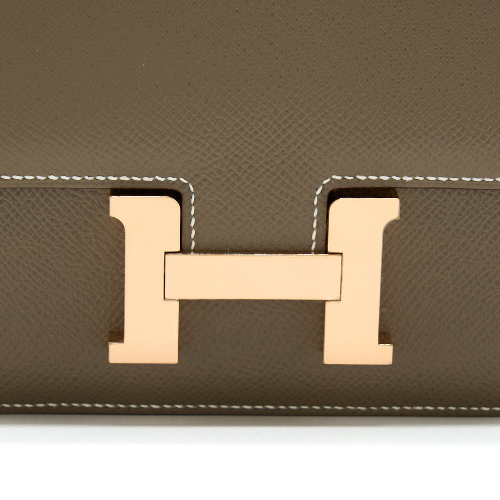 HERMES MINI CONSTANCE EPSOM ETOUPE RGHW