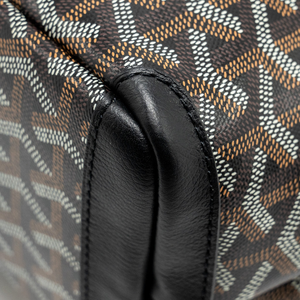 GOYARD ARTOIS PM TOTE BAG GOYARDLINE CANVAS BLACK SHW