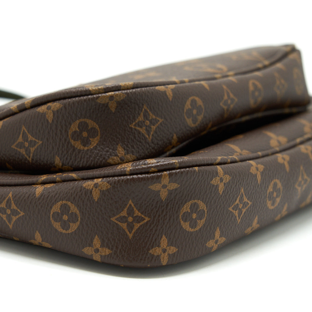 LOUIS VUITTON MULTI POCHETTE WITH KHAKI STRAP