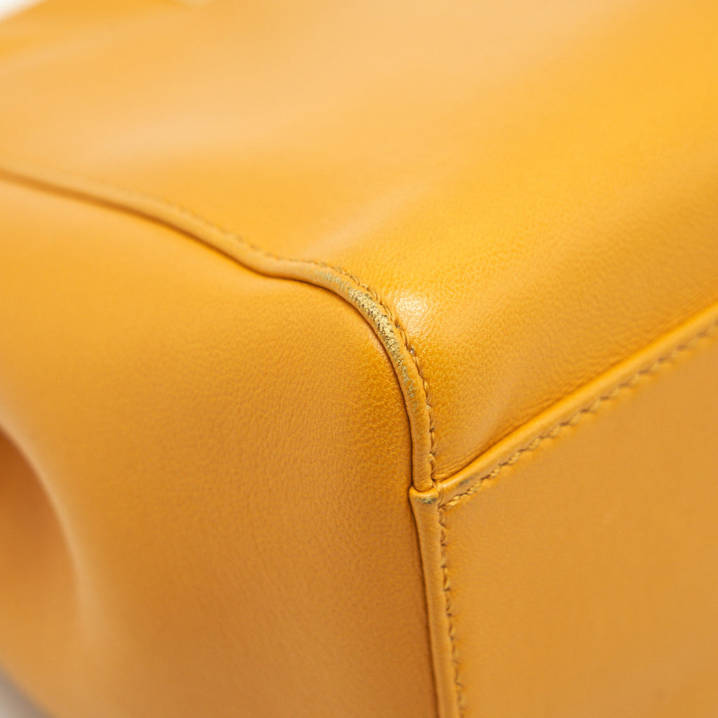 FENDI MINI PEEKABOO APRICOT GHW