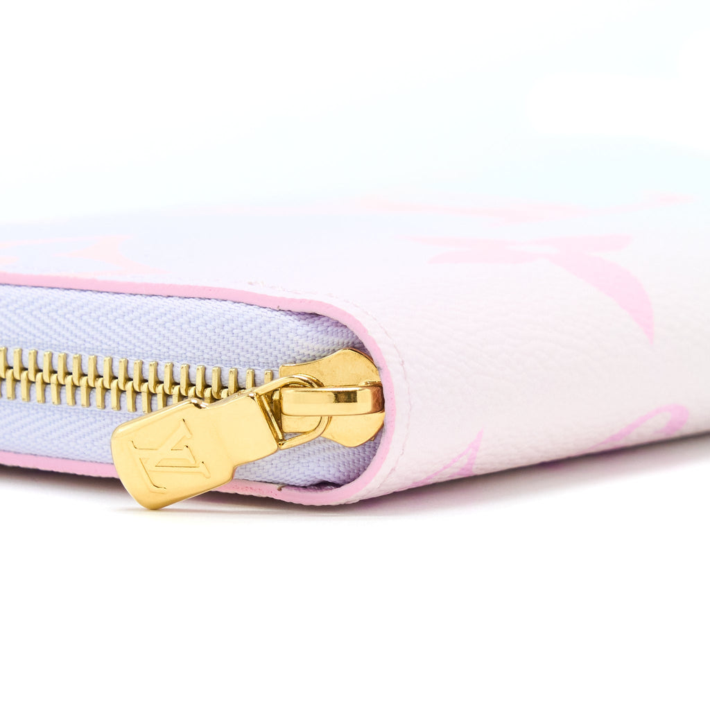 LOUIS VUITTON ZIPPY WALLET LIMITED MONOGRAM COATED CANVAS MULTICOLOUR