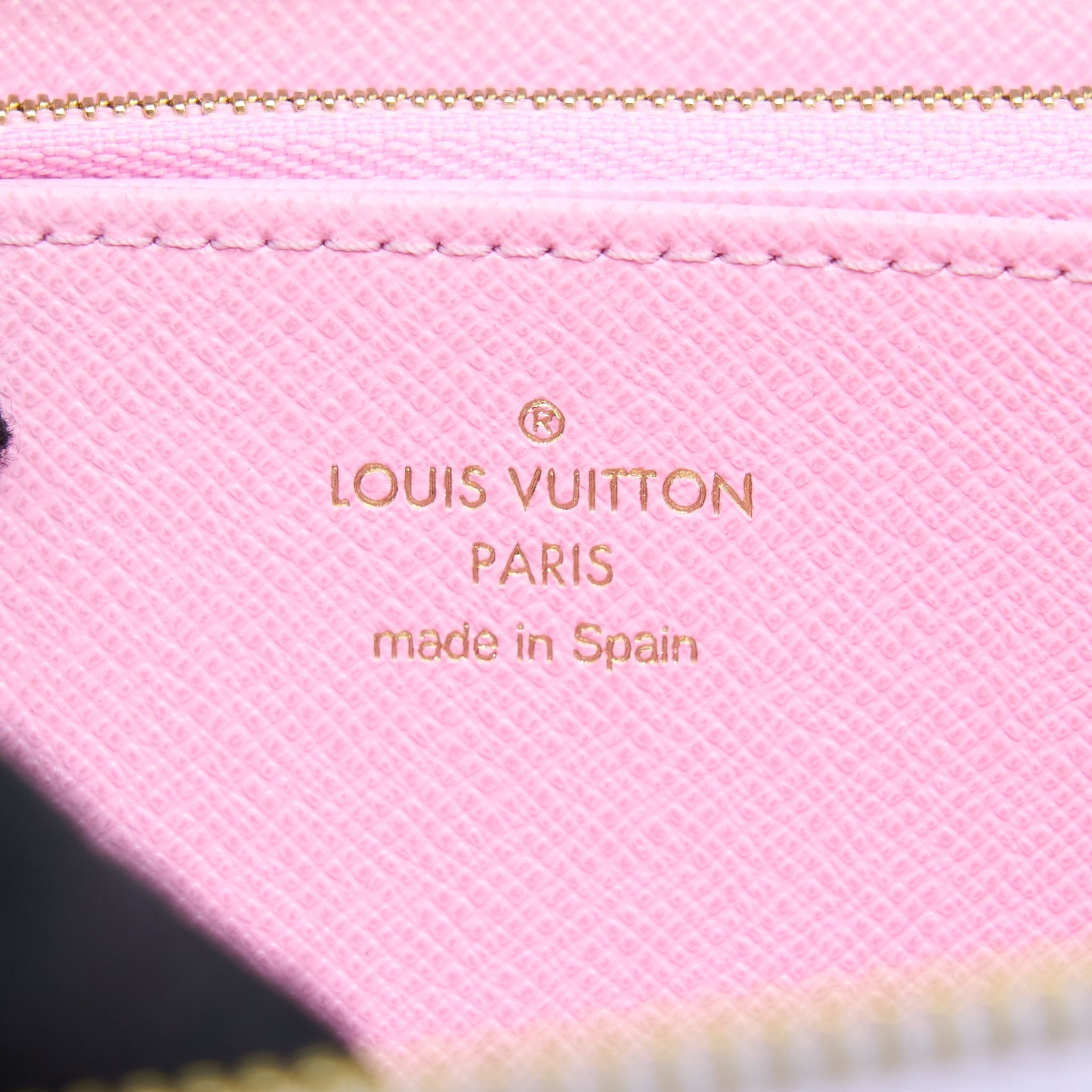 LOUIS VUITTON ZIPPY WALLET LIMITED MONOGRAM COATED CANVAS MULTICOLOUR