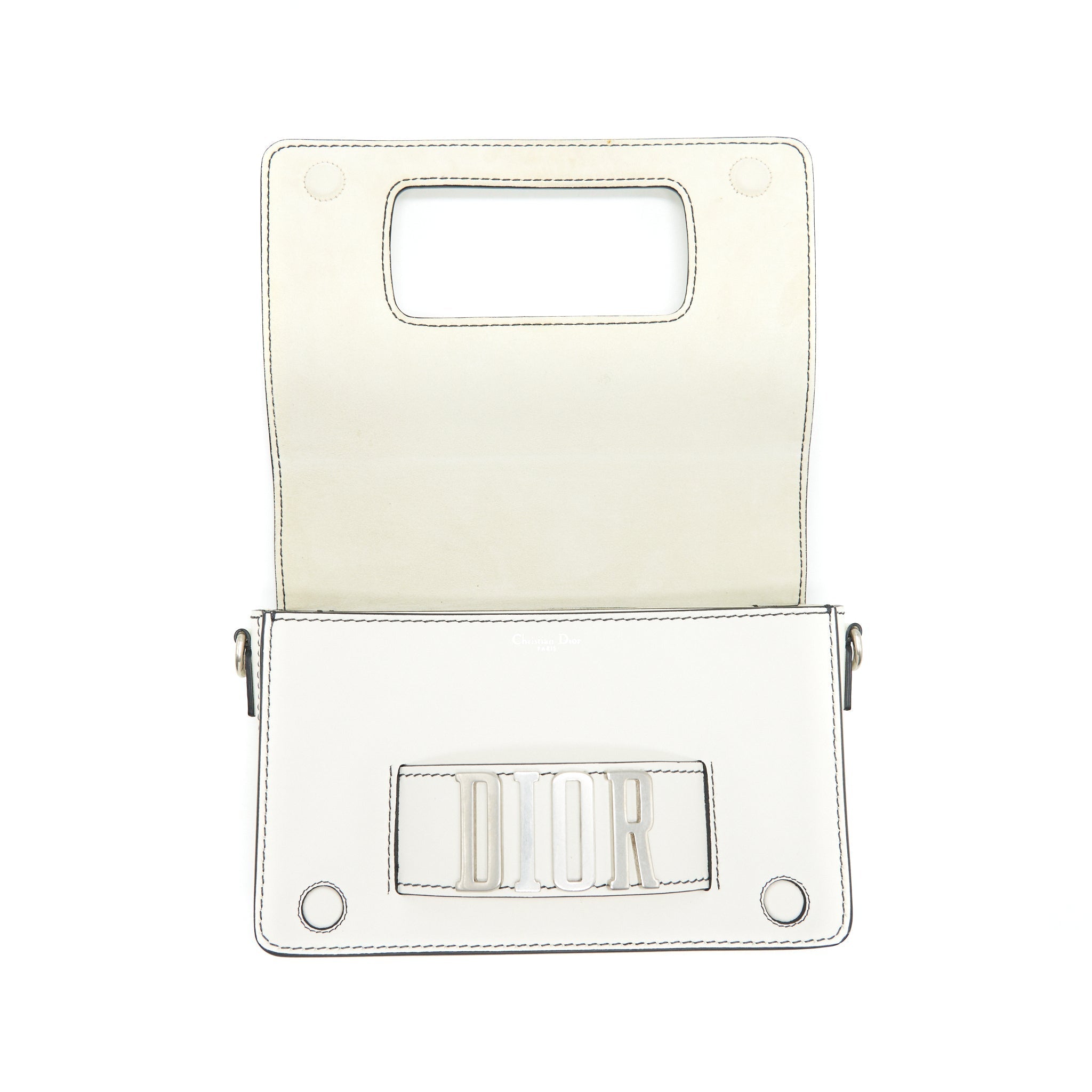 DIOR EVOLUTION BAG WHITE GHW