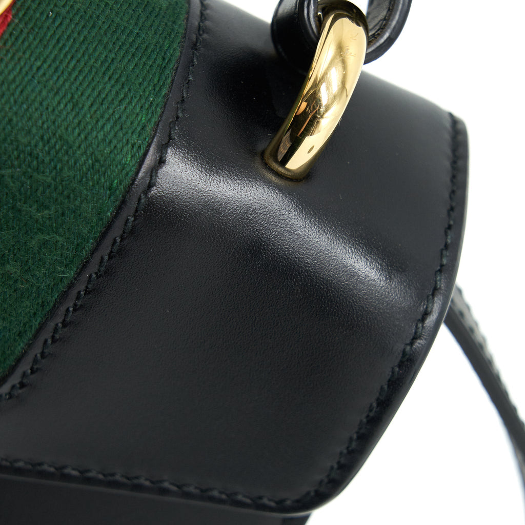 GUCCI MINI SYLVIE 20CM BLACK