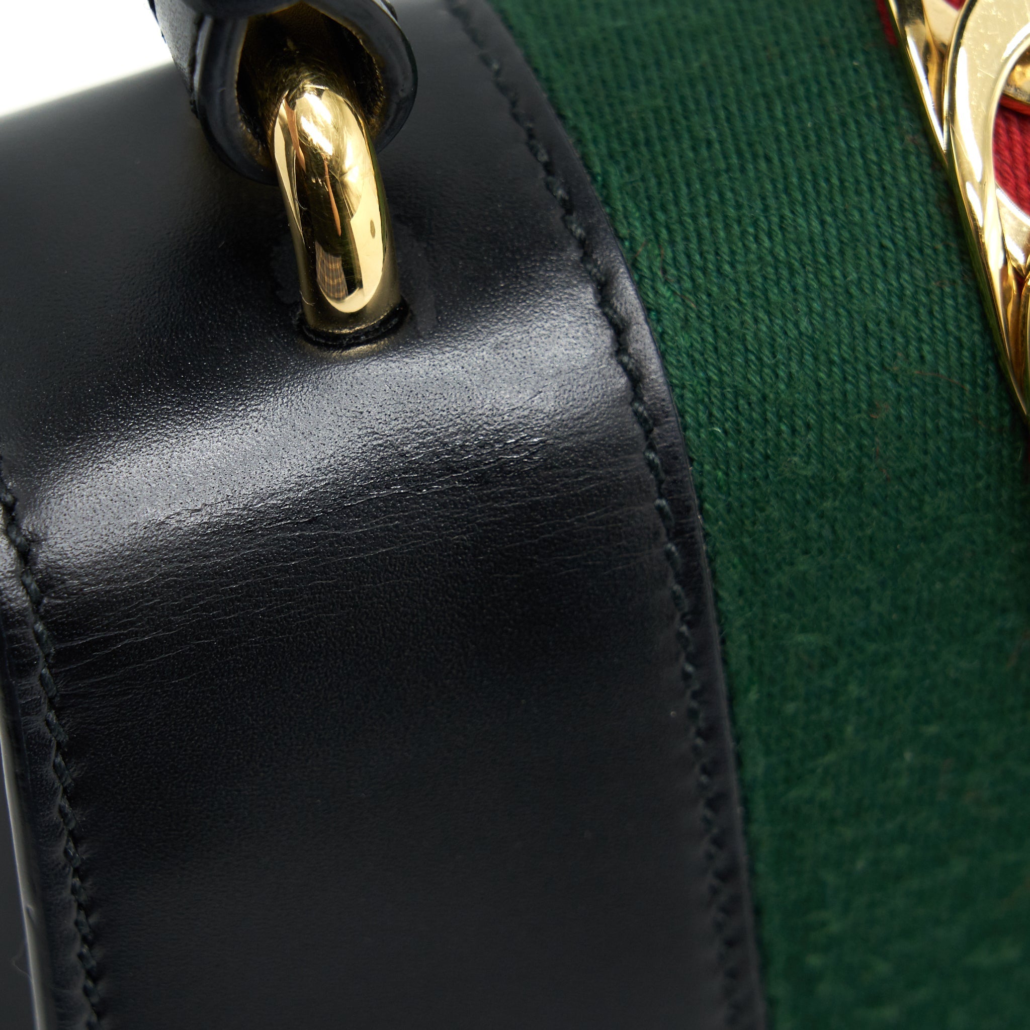 GUCCI MINI SYLVIE 20CM BLACK