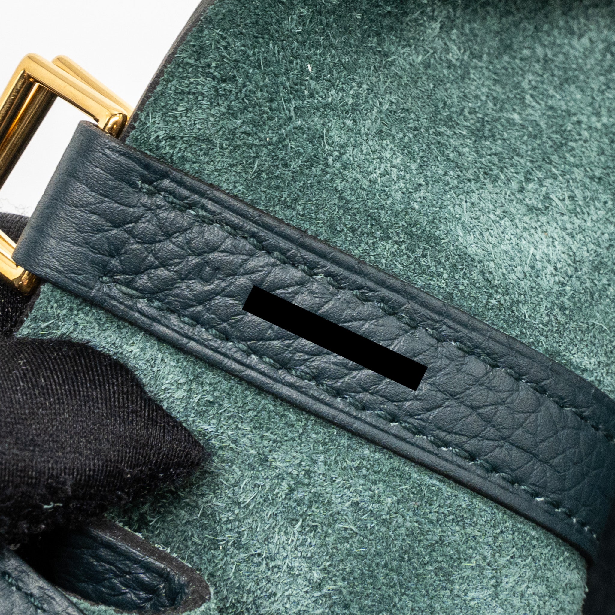 HERMES PICOTIN 18 LOCK BAG CLEMENCE VERT CYPRES GHW