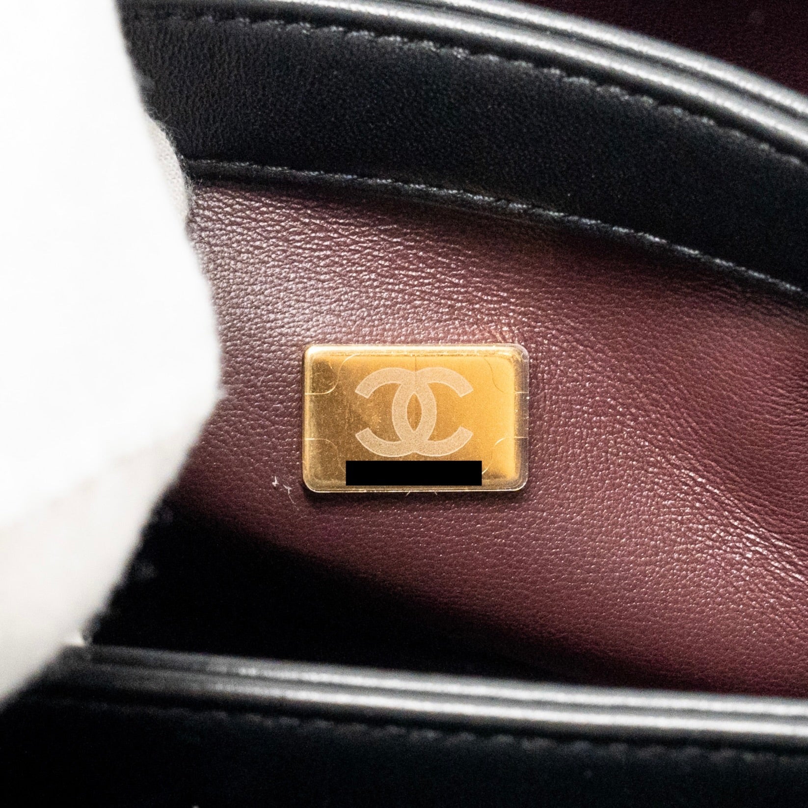 CHANEL 24S MINI TRENDY CC LAMBSKIN BLACK LGHW(MICROCHIP)
