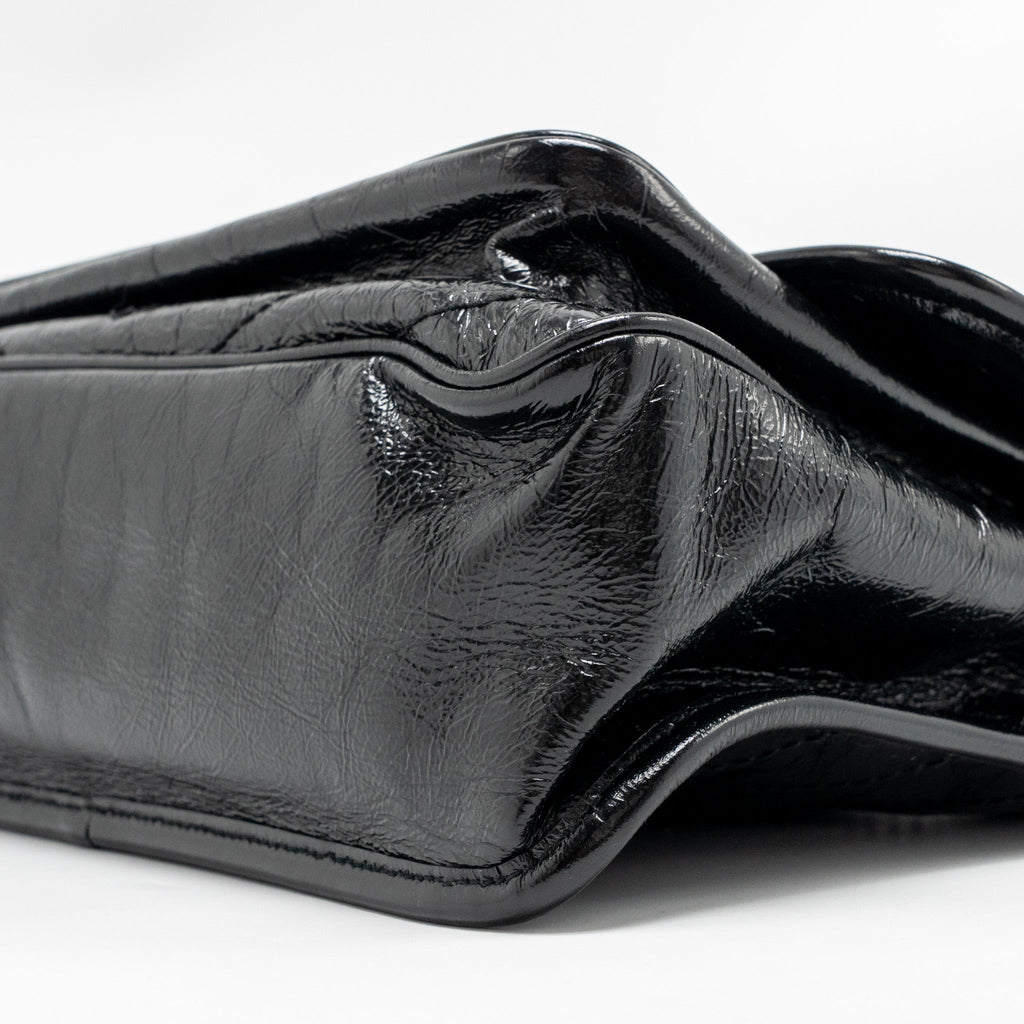 SAINT LAURENT / YSL MEDIUM NIKI CALFSKIN BLACK SHW