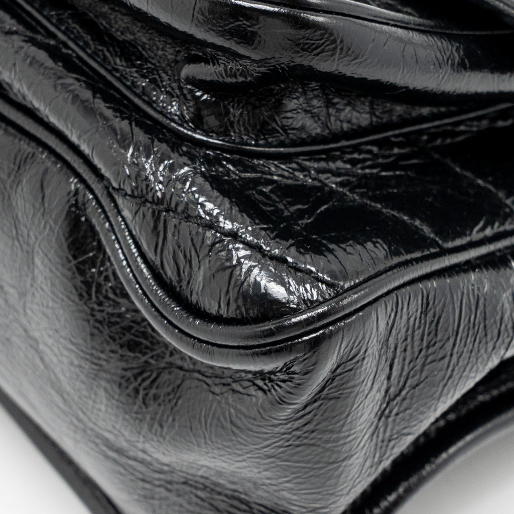 SAINT LAURENT / YSL MEDIUM NIKI CALFSKIN BLACK SHW