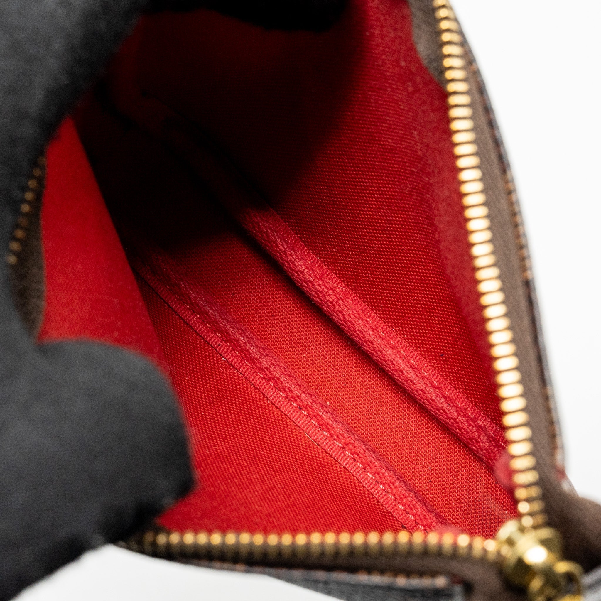 LOUIS VUITTON MINI POCHETTE ACCESSORIES DAMIER EBENE GHW