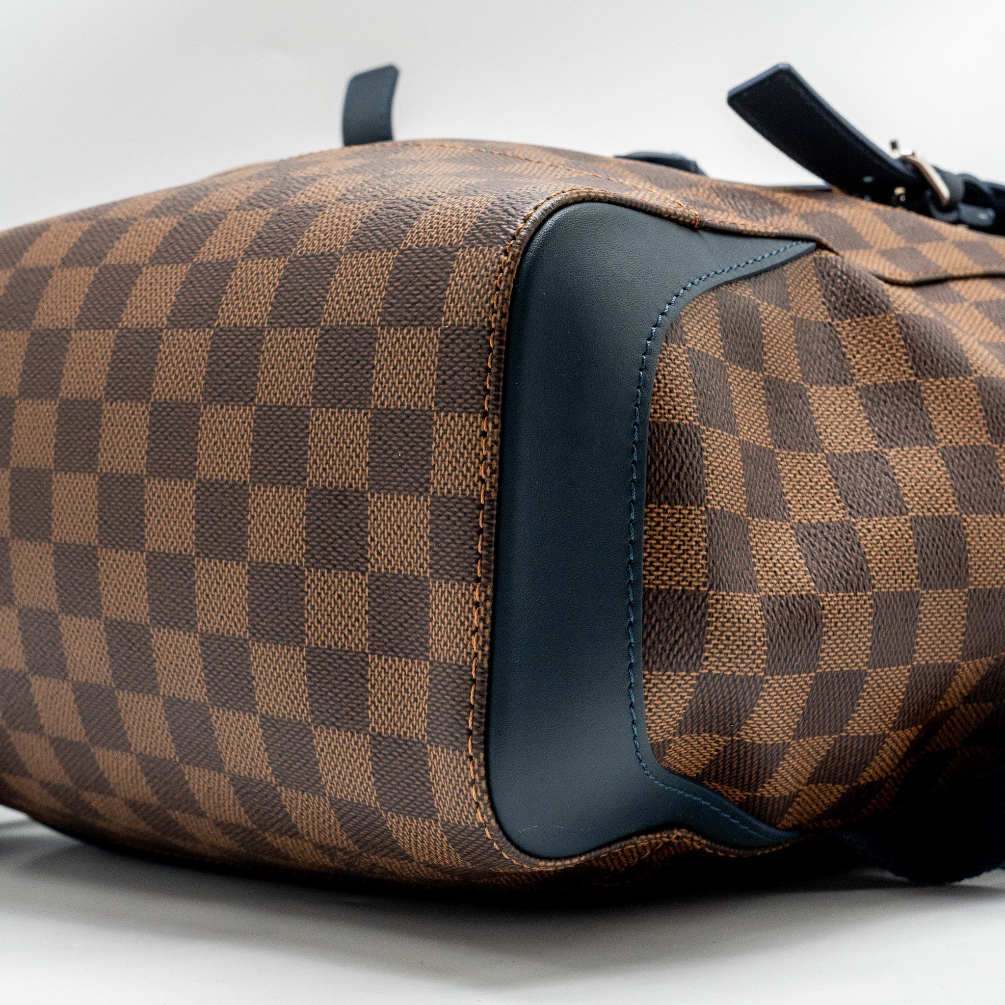 LOUIS VUITTON RUNNER BACKPACK DAMIER EBENE CANVAS/LEATHER SHW