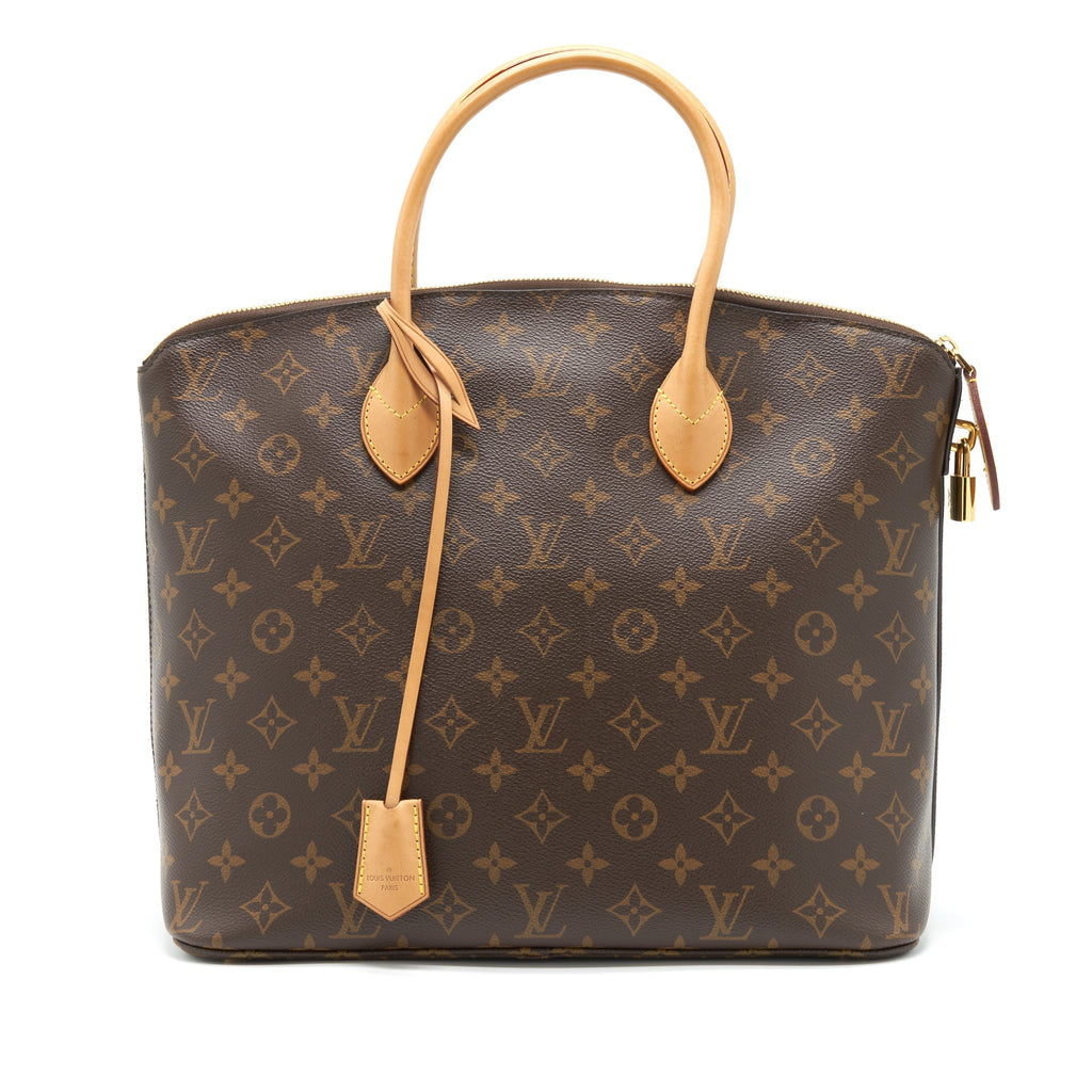 LOUIS VUITTON LOCKIT TOTE BAG MONOGRAM CANVAS GHW
