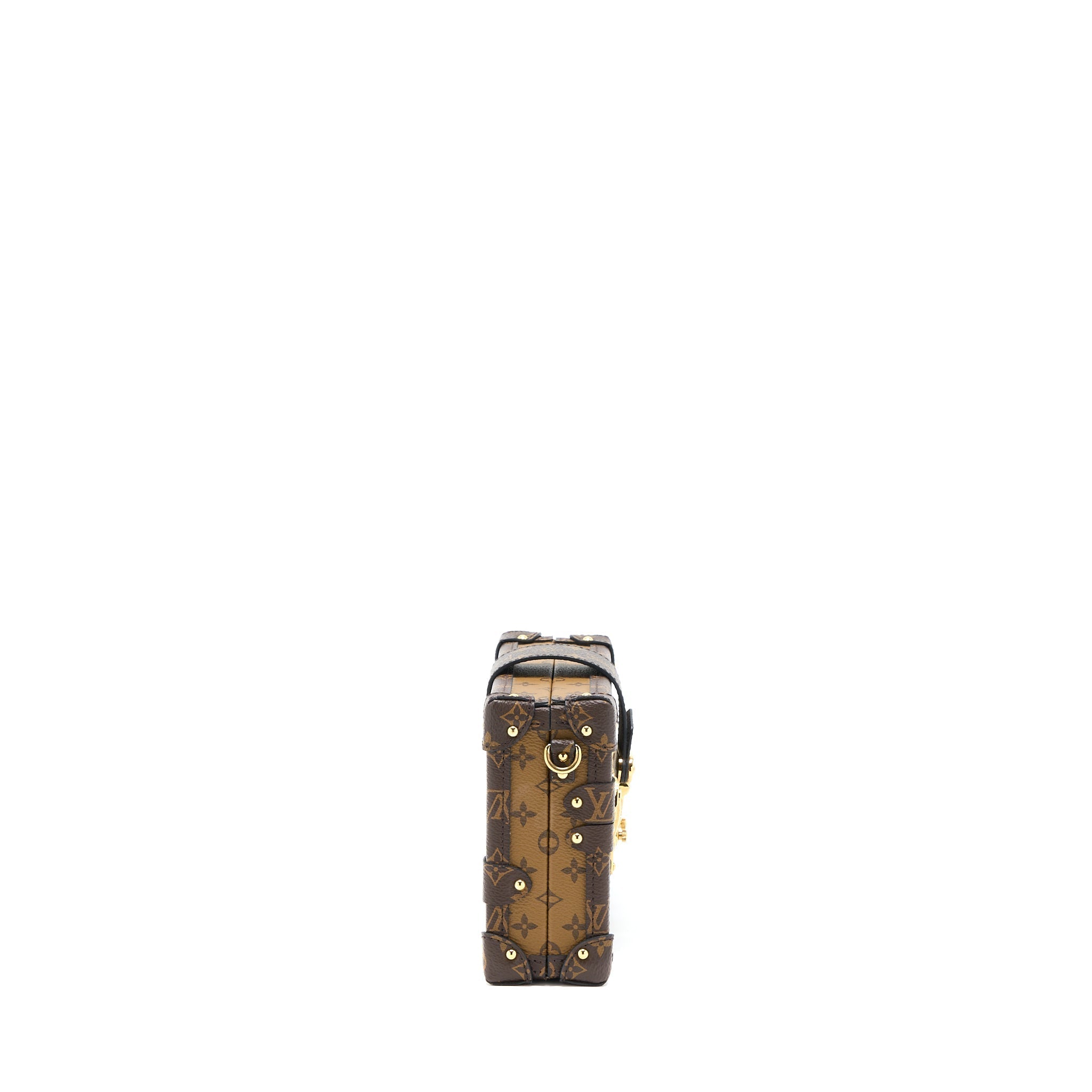 LOUIS VUITTON PETITE MALLE MONOGRAM REVERSE CANVAS GHW
