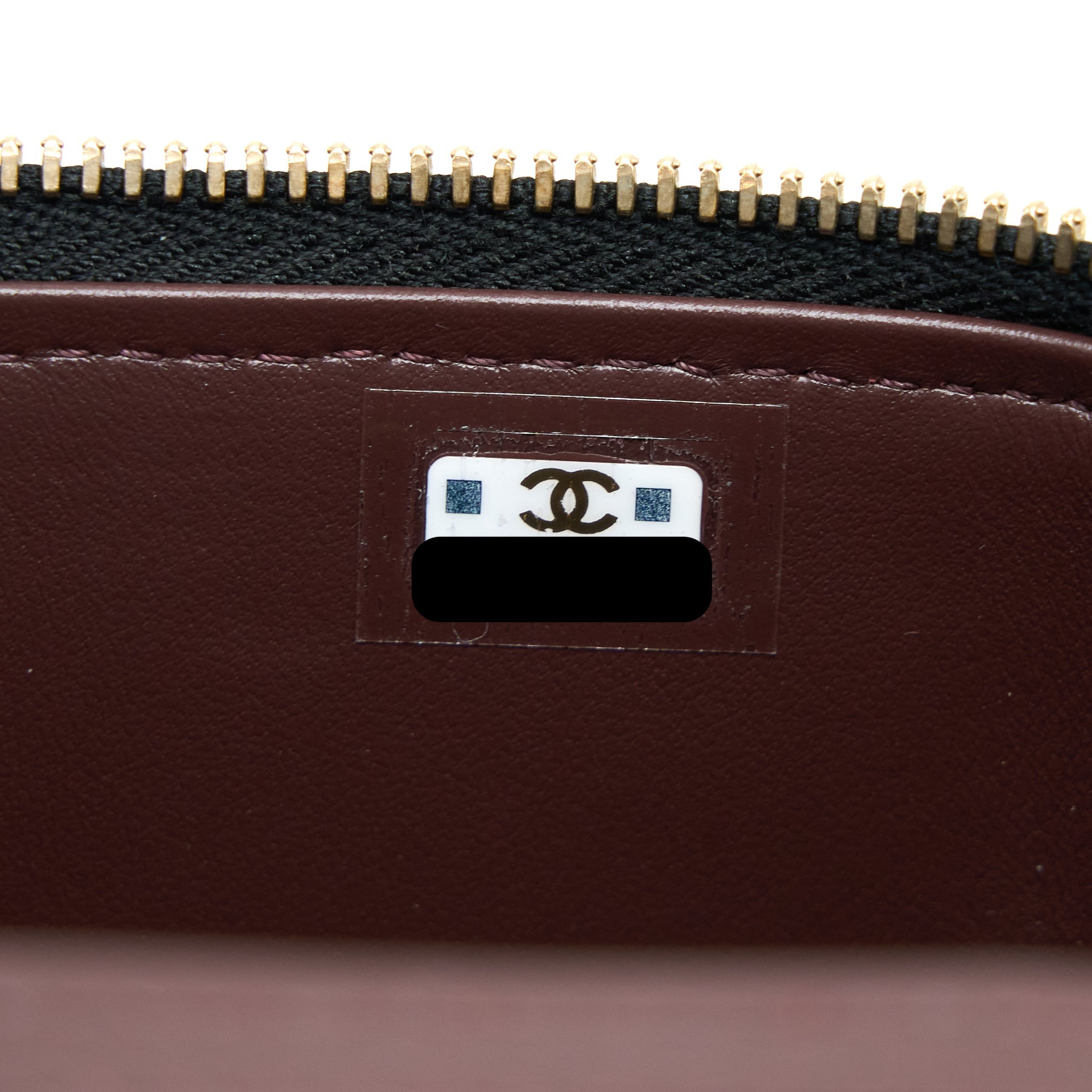 CHANEL 23C MINI VANITY WITH CHAIN CAVIAR BLACK LGHW (MICROCHIP)