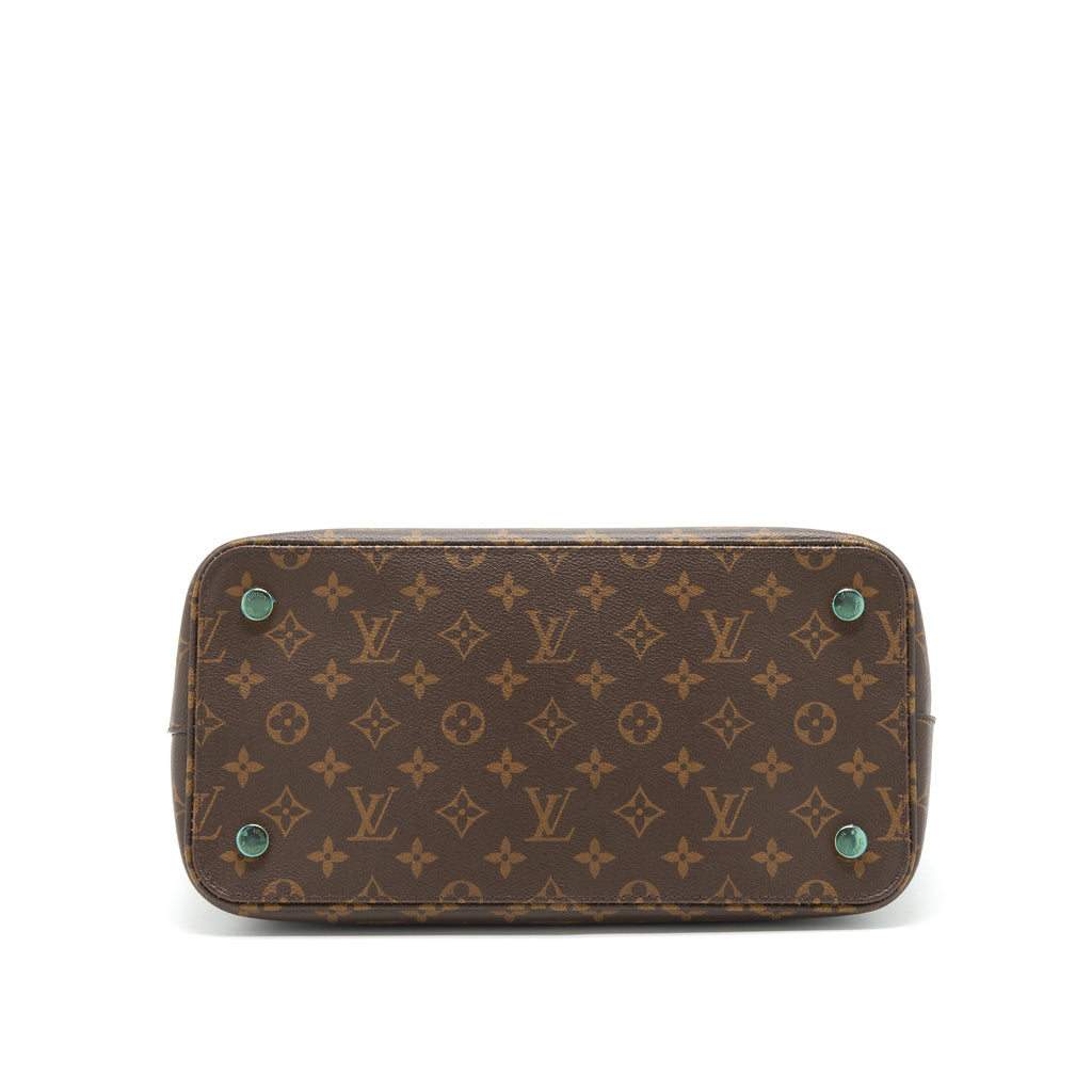 LOUIS VUITTON LOCKIT TOTE BAG MONOGRAM CANVAS GHW
