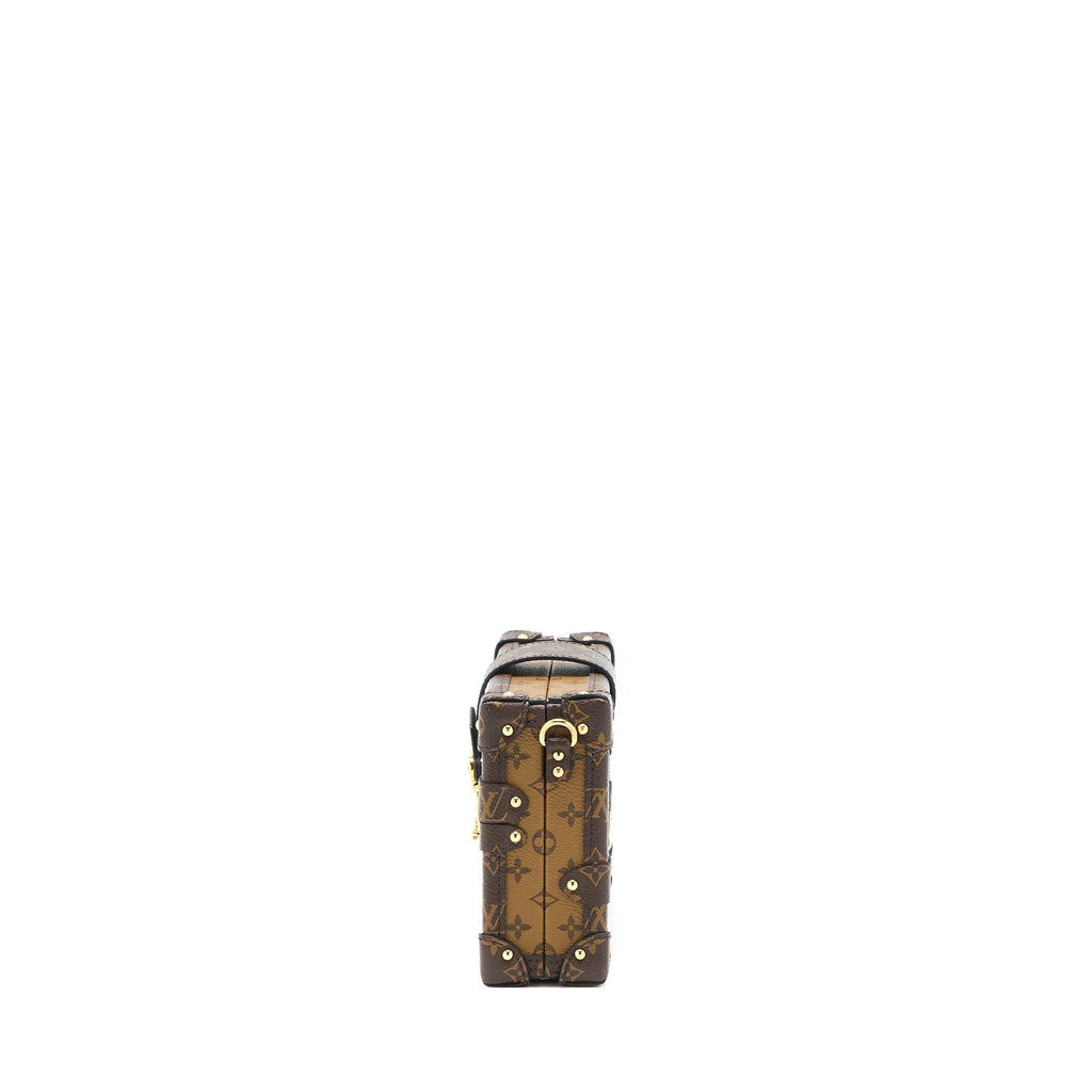 LOUIS VUITTON PETITE MALLE MONOGRAM REVERSE CANVAS GHW