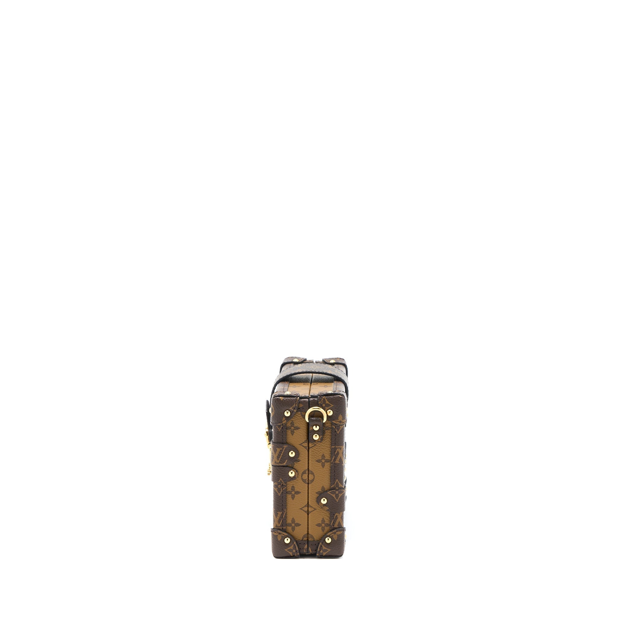 LOUIS VUITTON PETITE MALLE MONOGRAM REVERSE CANVAS GHW