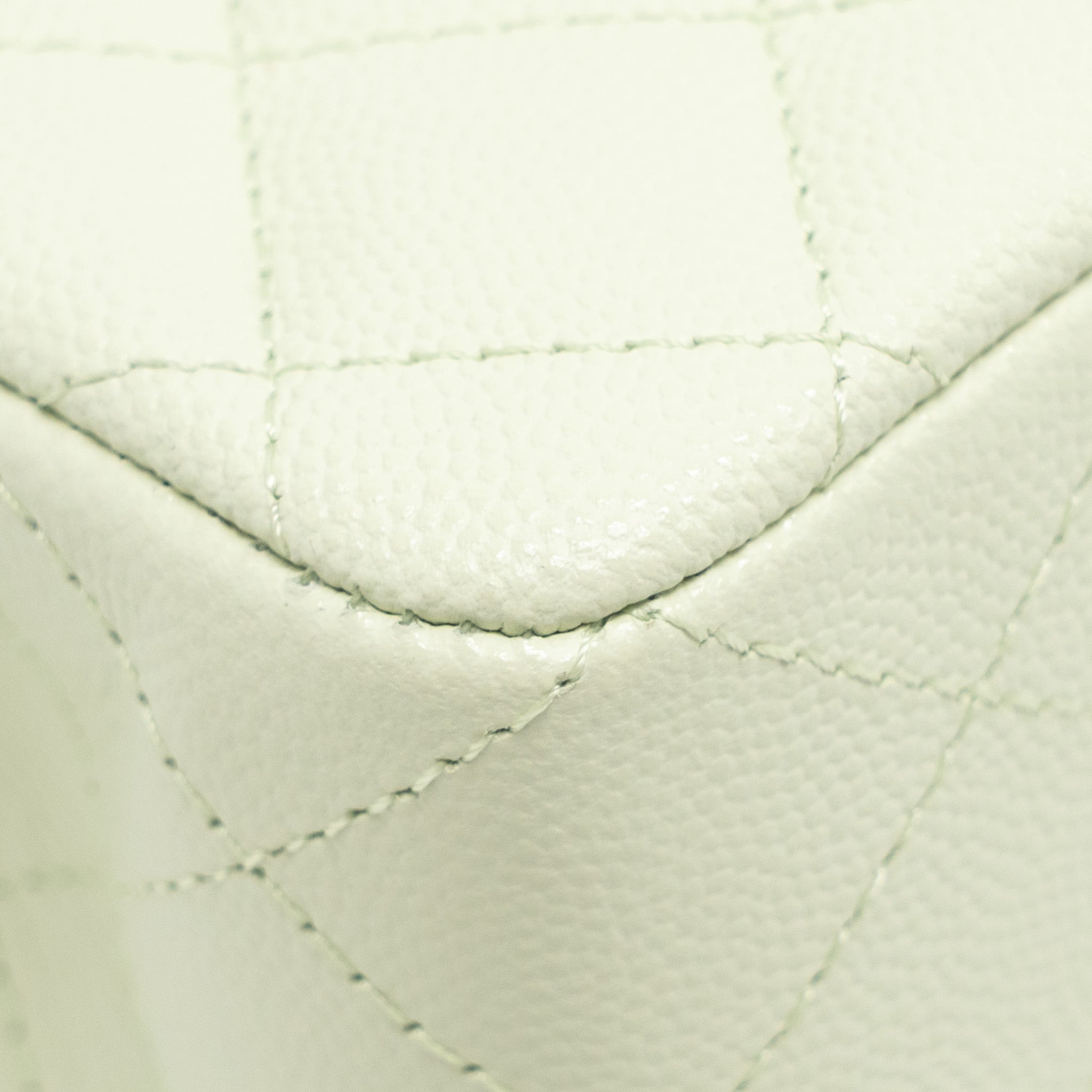 CHANEL SMALL CLASSIC DOUBLE FLAP BAG CAVIAR LIGHT GREEN LGHW (MICROCHIP)