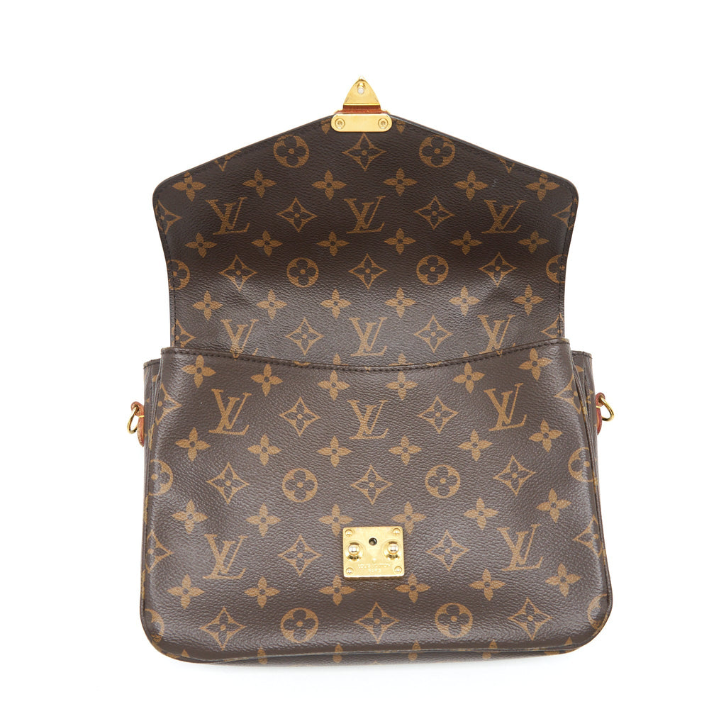 LOUIS VUITTON POCHETTE MÉTIS MONOGRAM CANVAS GHW