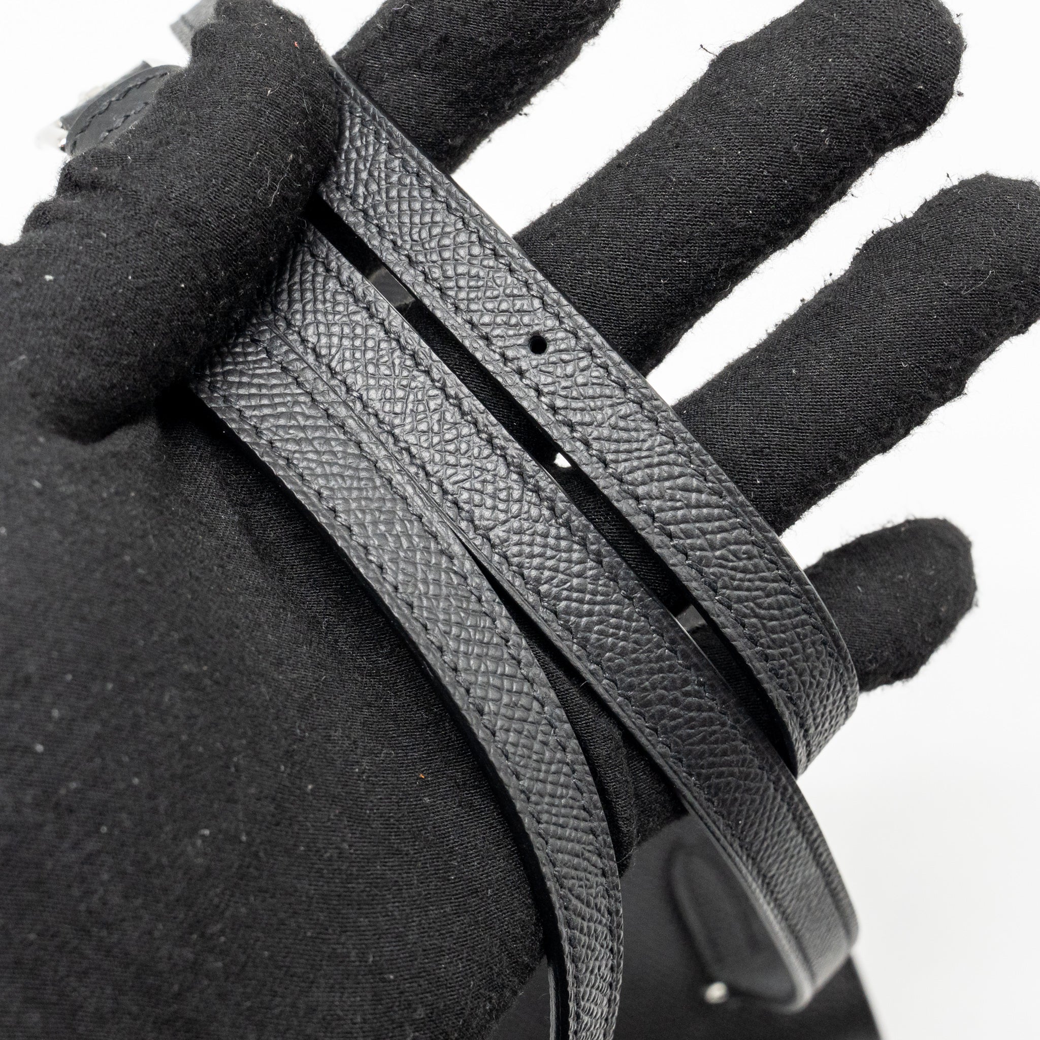 HERMES HERMESNAP EPSOM BLACK SHW