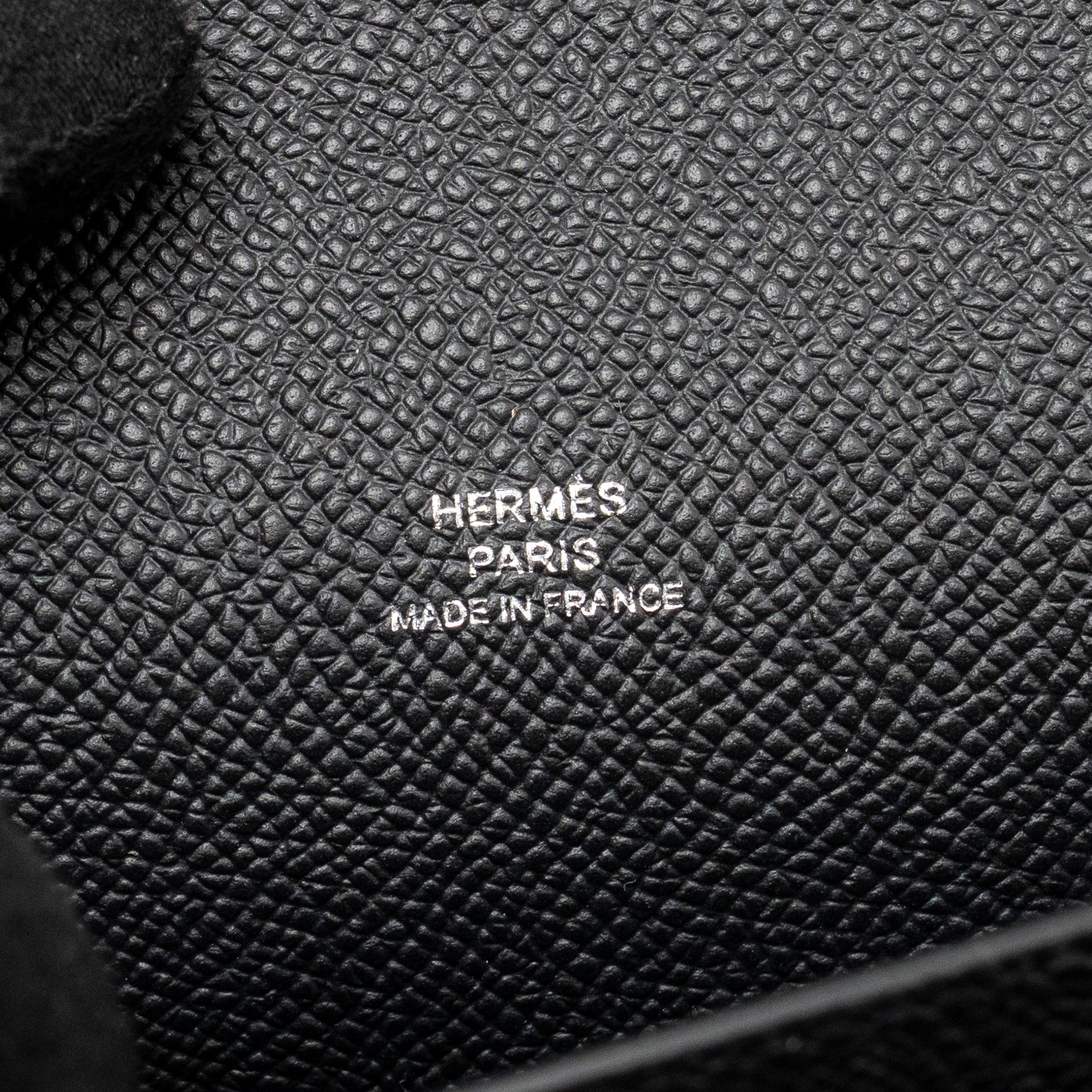HERMES HERMESNAP EPSOM BLACK SHW