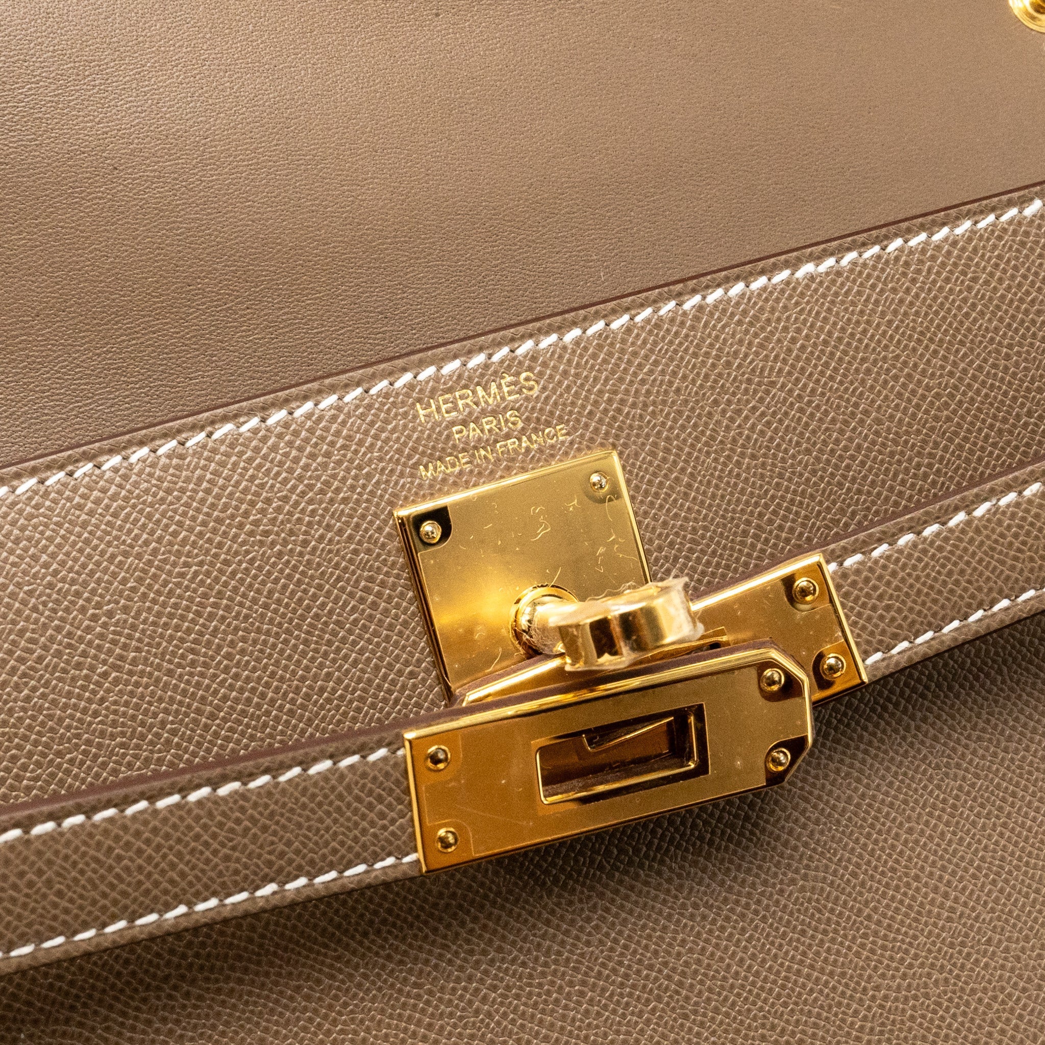 HERMES KELLY ELAN MADAME ETOUPE GHW