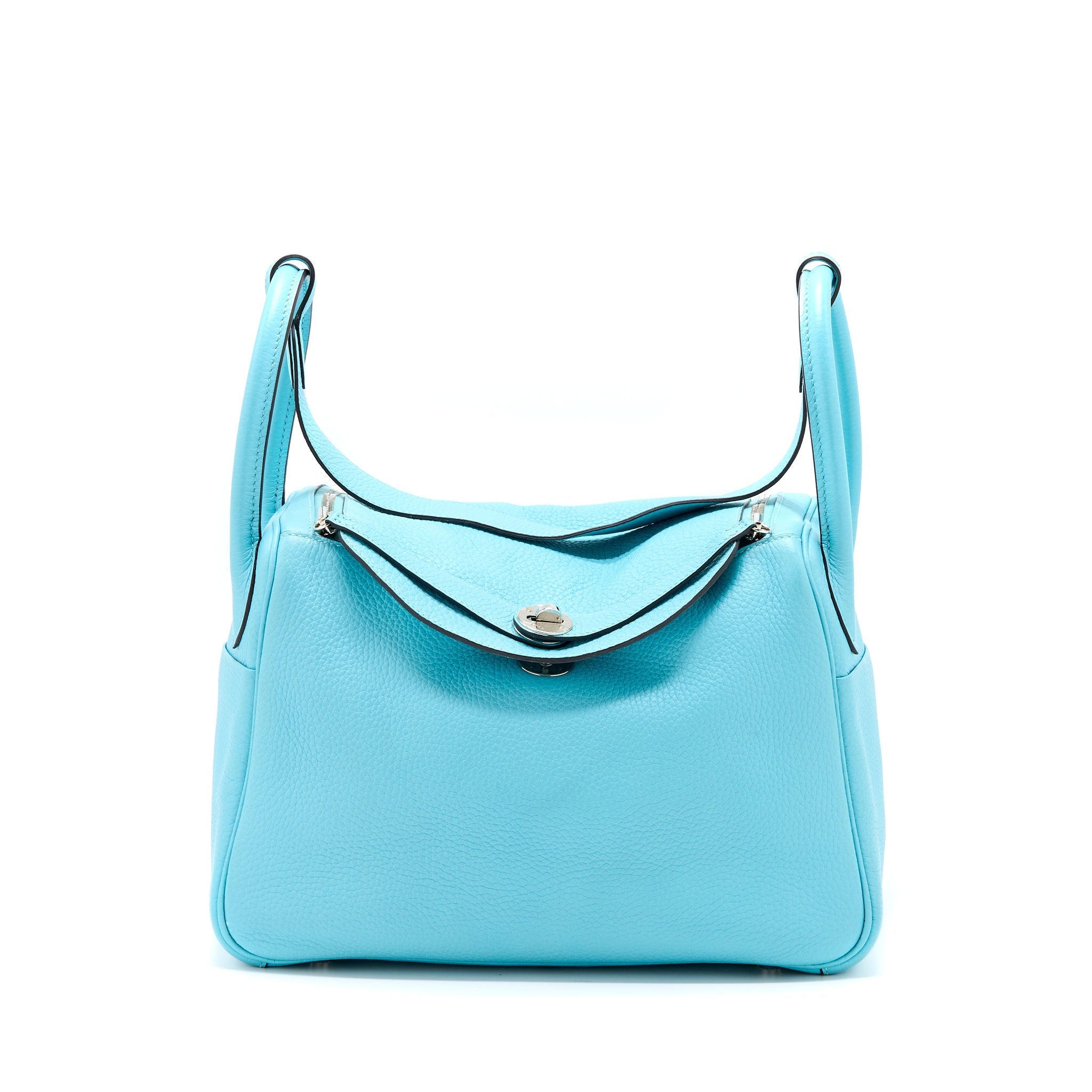 HERMES LINDY 30 CLEMENCE BLUE ATOLL SHW