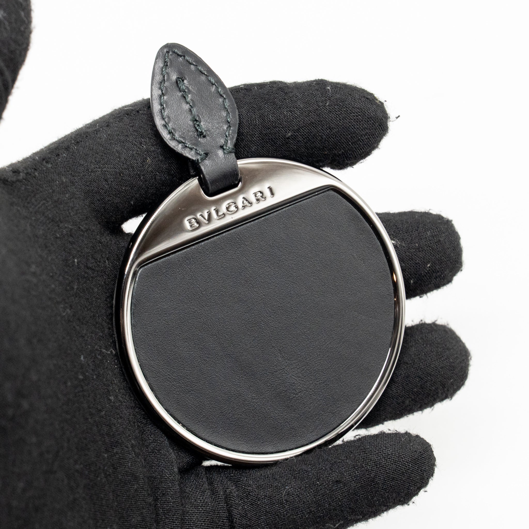 BVLGARI SERPENTI FOREVER FLAP BAG CALFSKIN BLACK RUTHENIUM HARDWARE