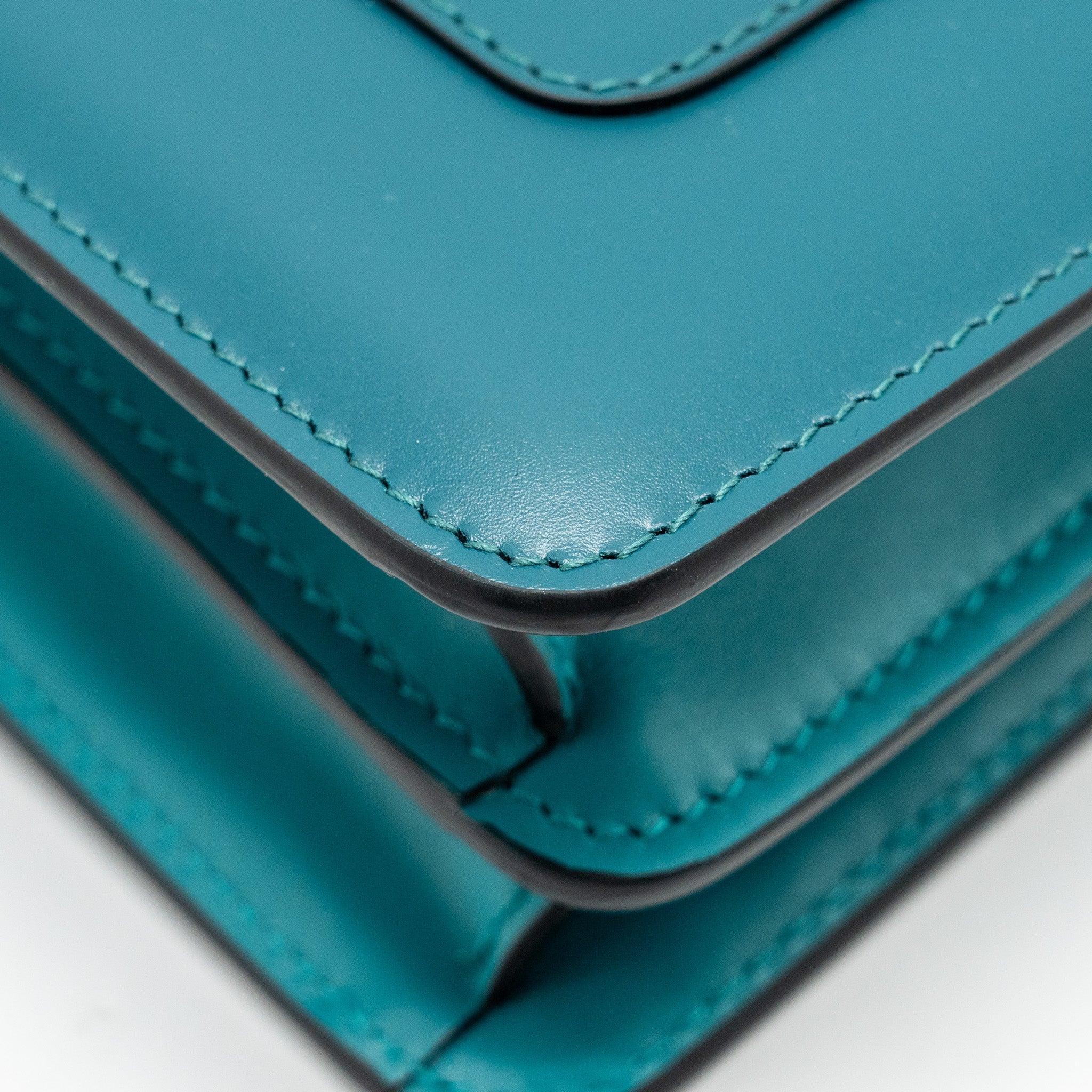BVLGARI SERPENTI FOREVER BAG CALFSKIN GREEN LGHW