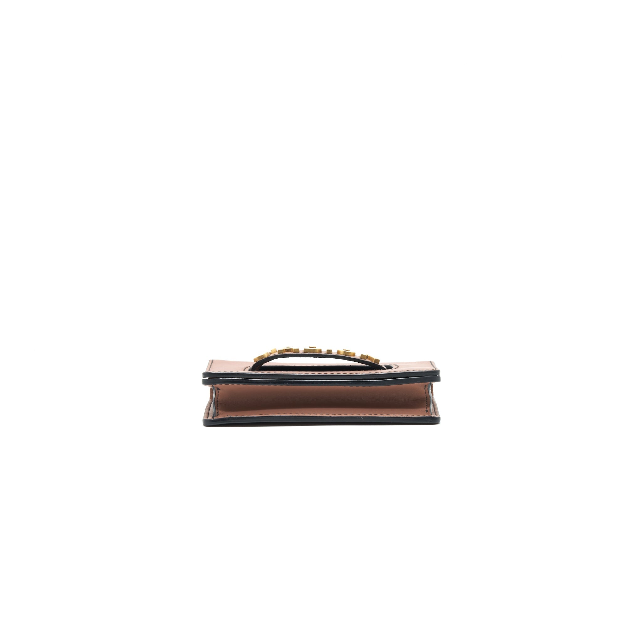 DIOR J'A DIOR MINI WALLET ON CHAIN PINK BEIGE GHW