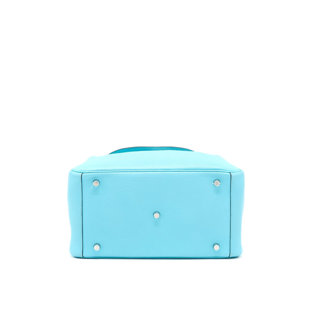 HERMES LINDY 30 CLEMENCE BLUE ATOLL SHW