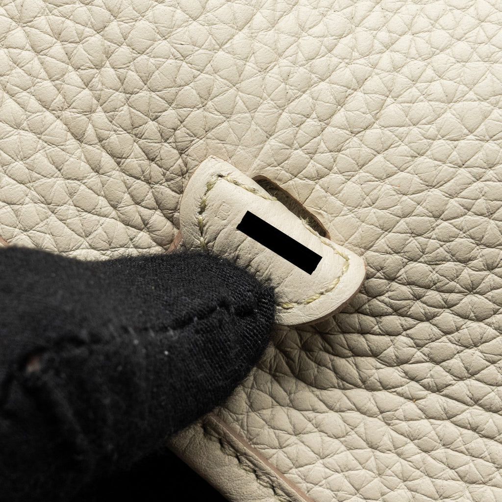 HERMES MINI EVELYN CLEMENCE BETON GHW