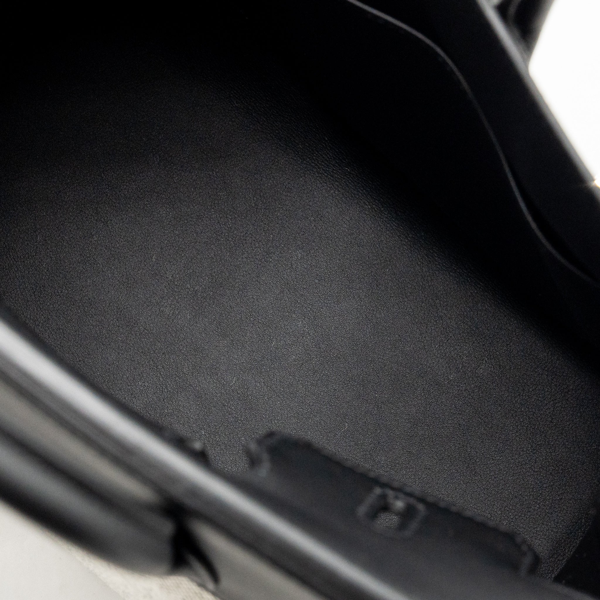 HERMES BIRKIN 25 TOILE SWIFT / CANVAS BLACK SHW