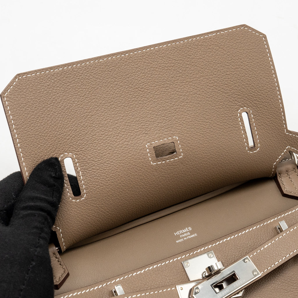 HERMES MINI JYPSIERE CLEMENCE ETOUPE SHW