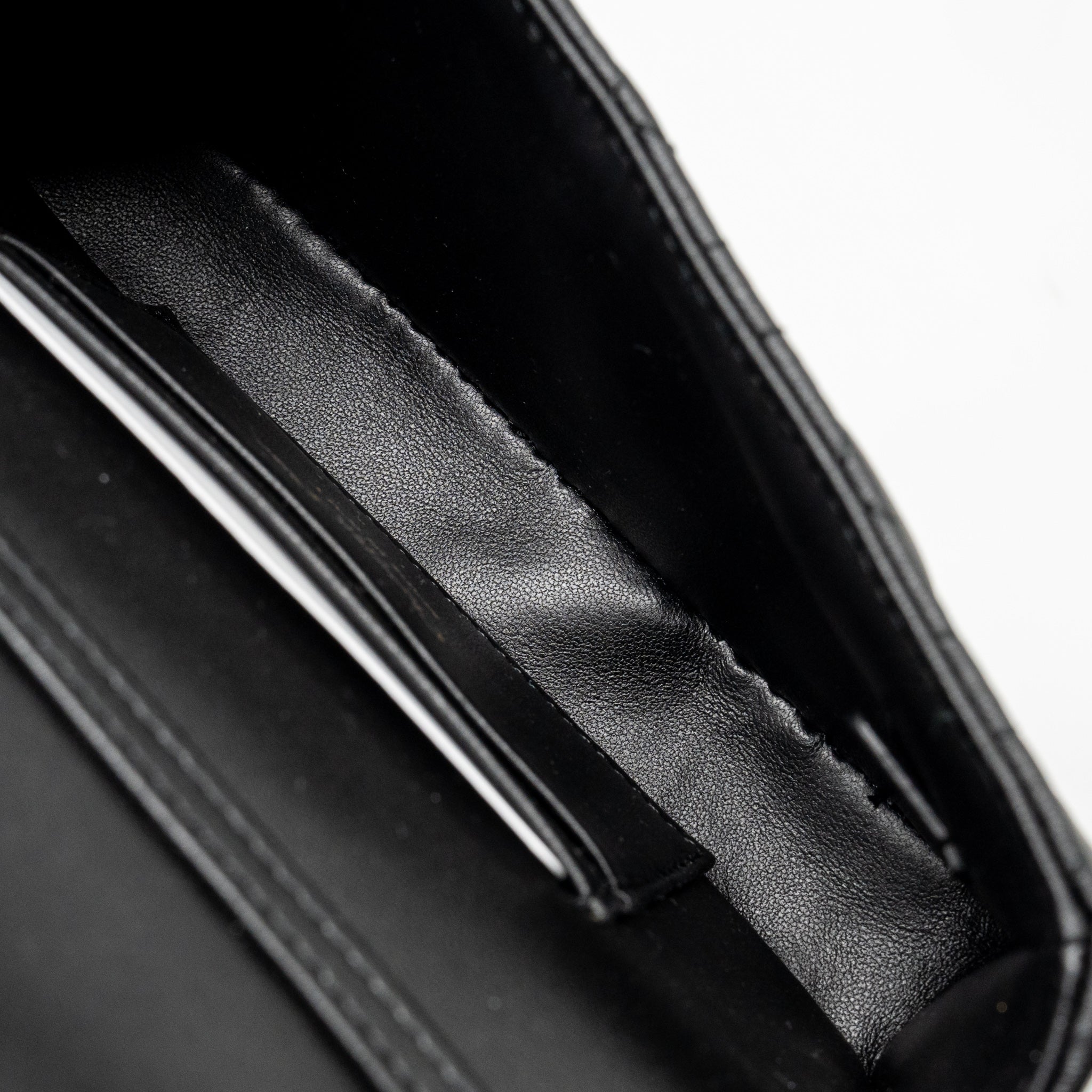 DIOR MY DIOR - DIOR TALK PHONE POUCH LAMBSKIN BLACK LGHW