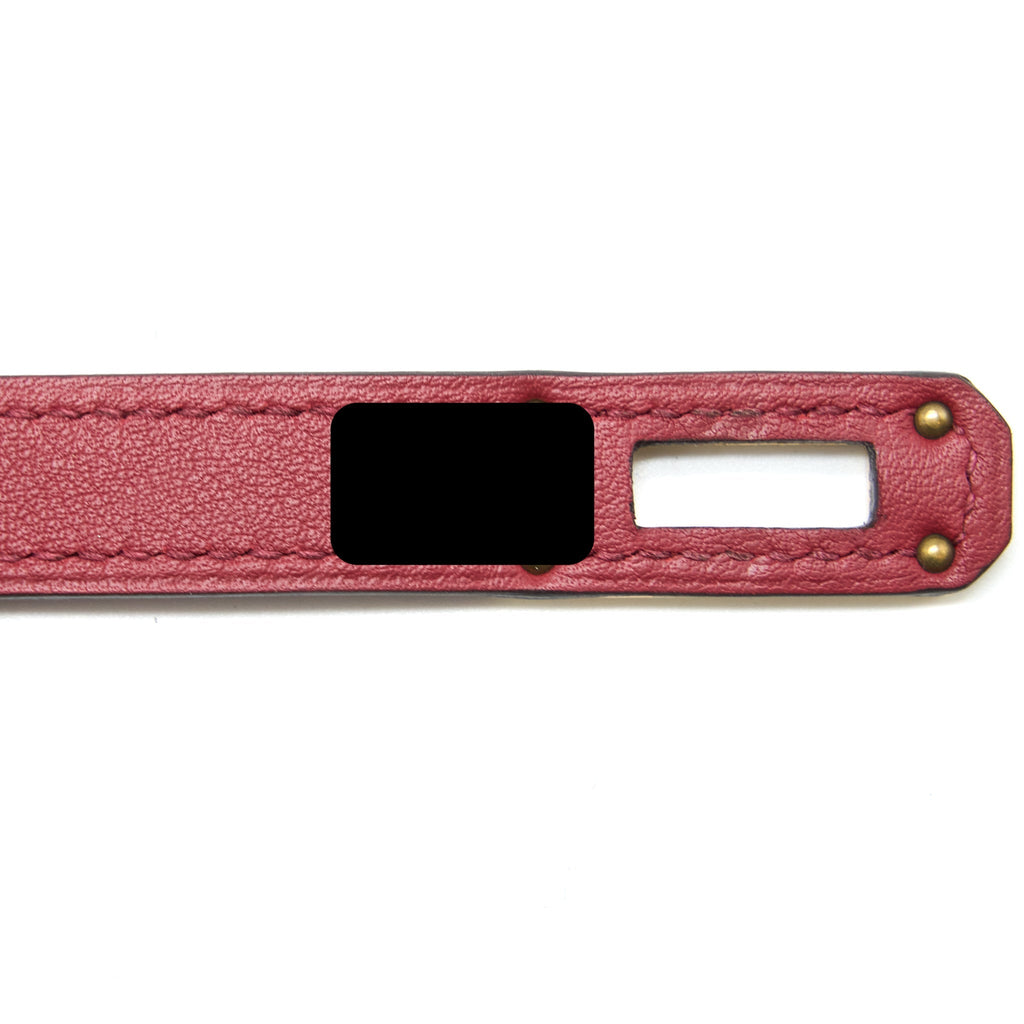 HERMES KELLY CLASSIC GHILLIES WALLET SWIFT K1 ROUGE GRENAT GHW