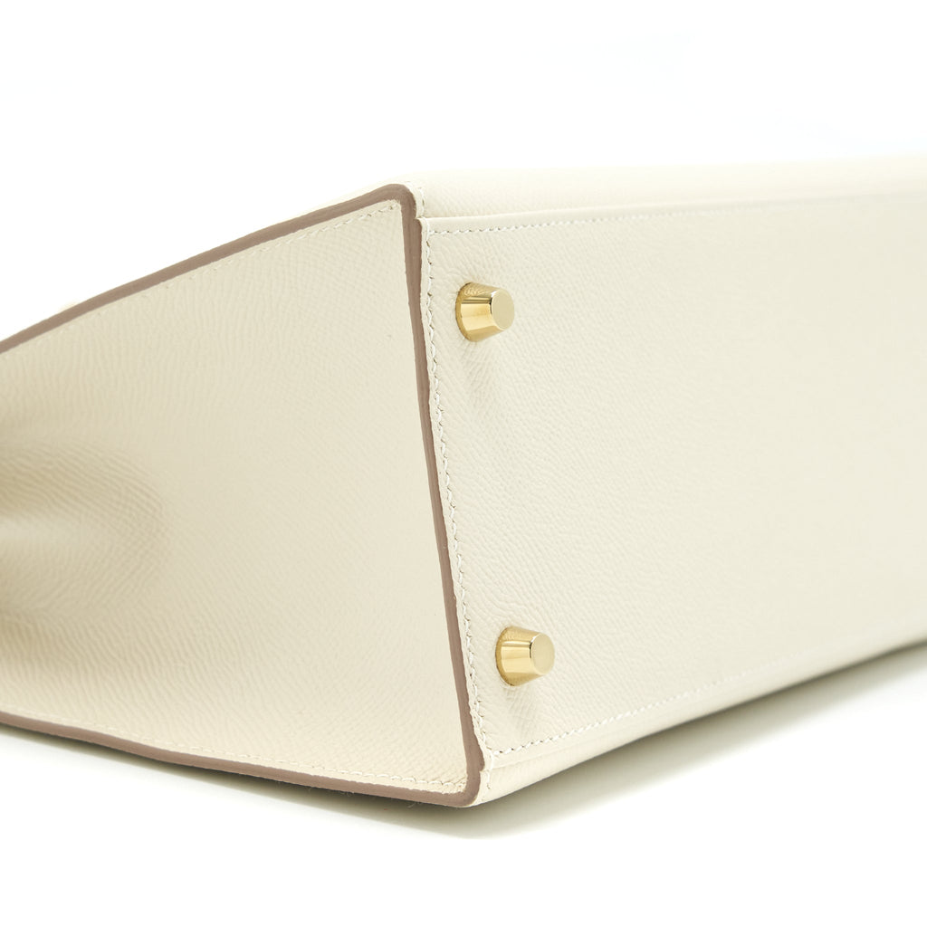 HERMES KELLY 28 SELLIER EPSOM CRAIE GHW
