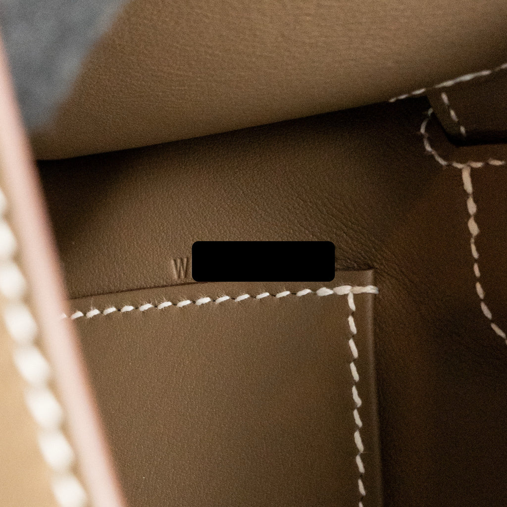 HERMES KELLY POCHETTE SWIFT ETOUPE SHW