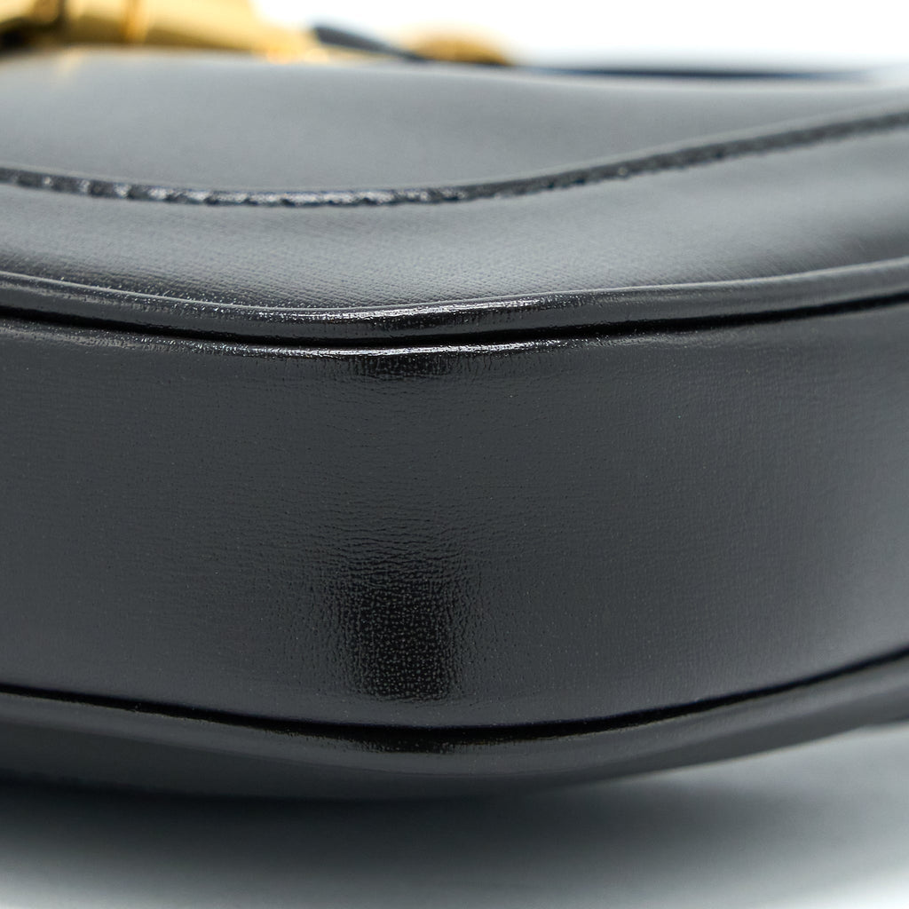 GUCCI JACKIE 1961 MINI BAG CALFSKIN BLACK GHW