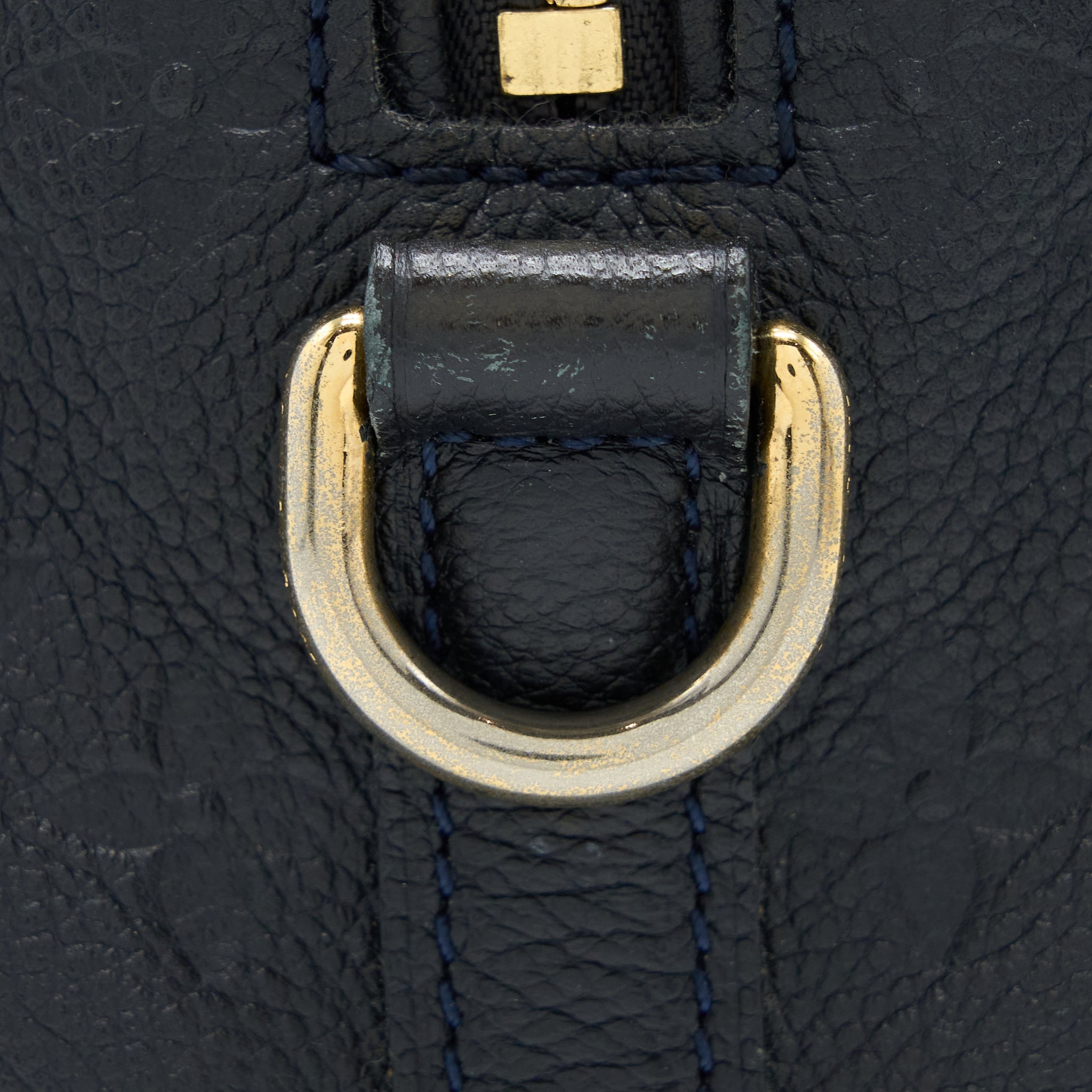 LOUIS VUITTON SPEEDY 25 MONOGRAM EMPREINTE BLACK GHW