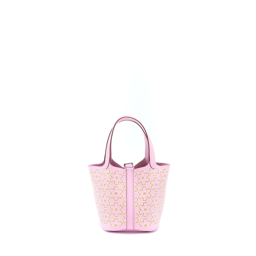 HERMES MICRO PICOTIN 14 LOCK BAG SWIFT MAUVE SYLVESTRE SHW