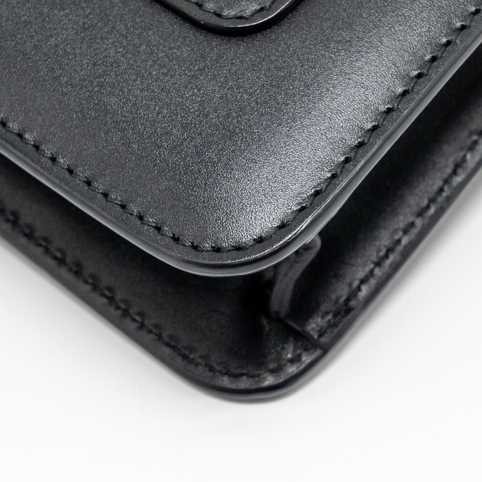 BVLGARI SERPENTI FOREVER CROSSBODY BAG CALFSKIN BLACK LGHW