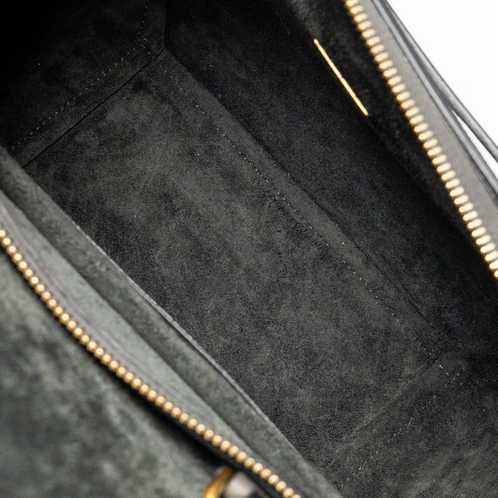 CELINE MICRO BELT BAG CALFSKIN GREY GHW