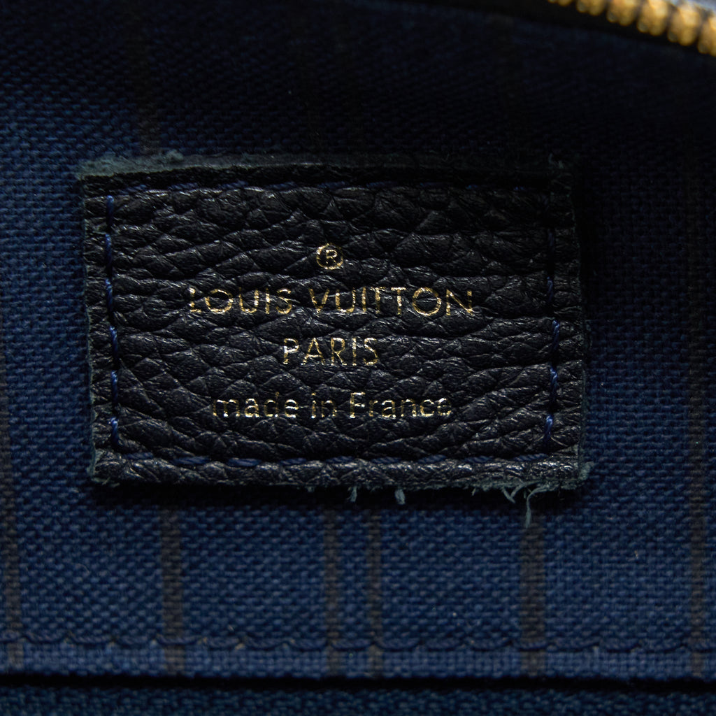 LOUIS VUITTON SPEEDY 25 MONOGRAM EMPREINTE BLACK GHW
