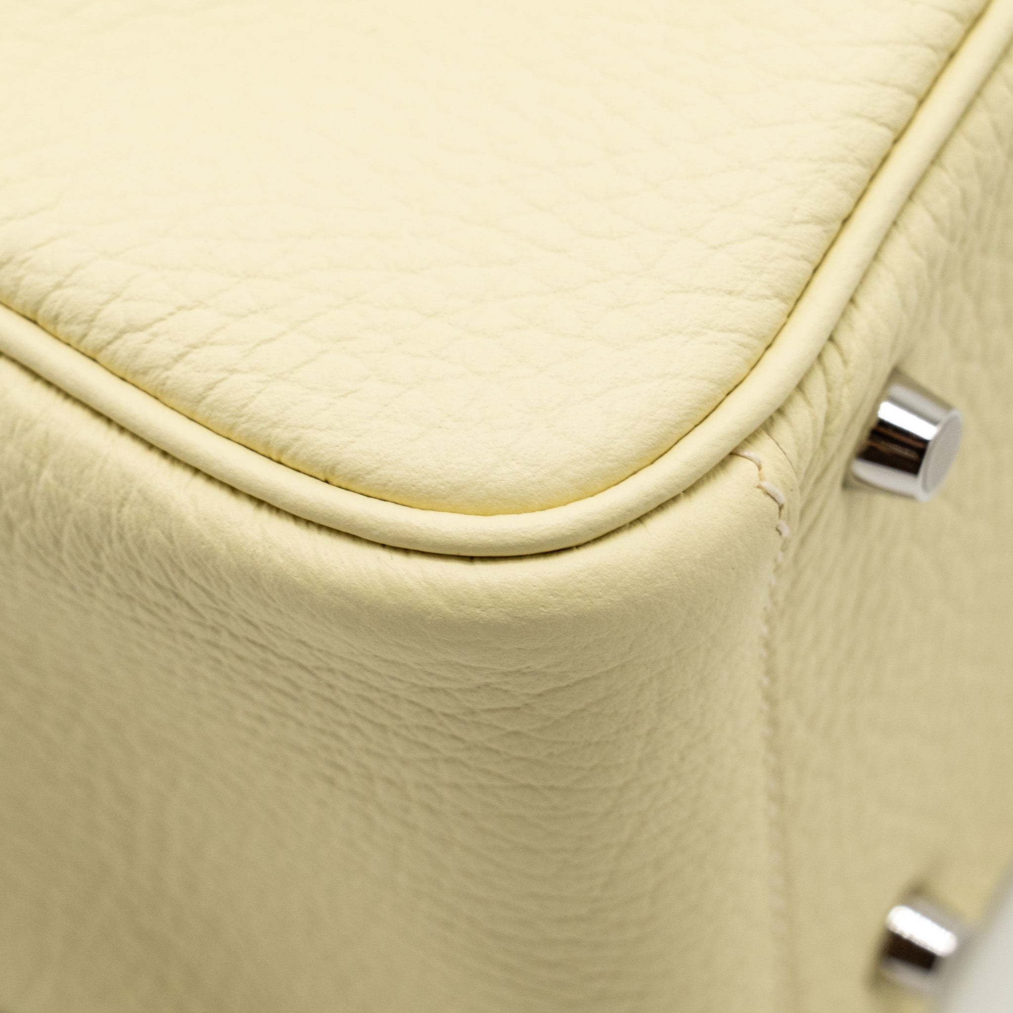 HERMES MINI LINDY II CLEMENCE JAUNE MILTON SHW