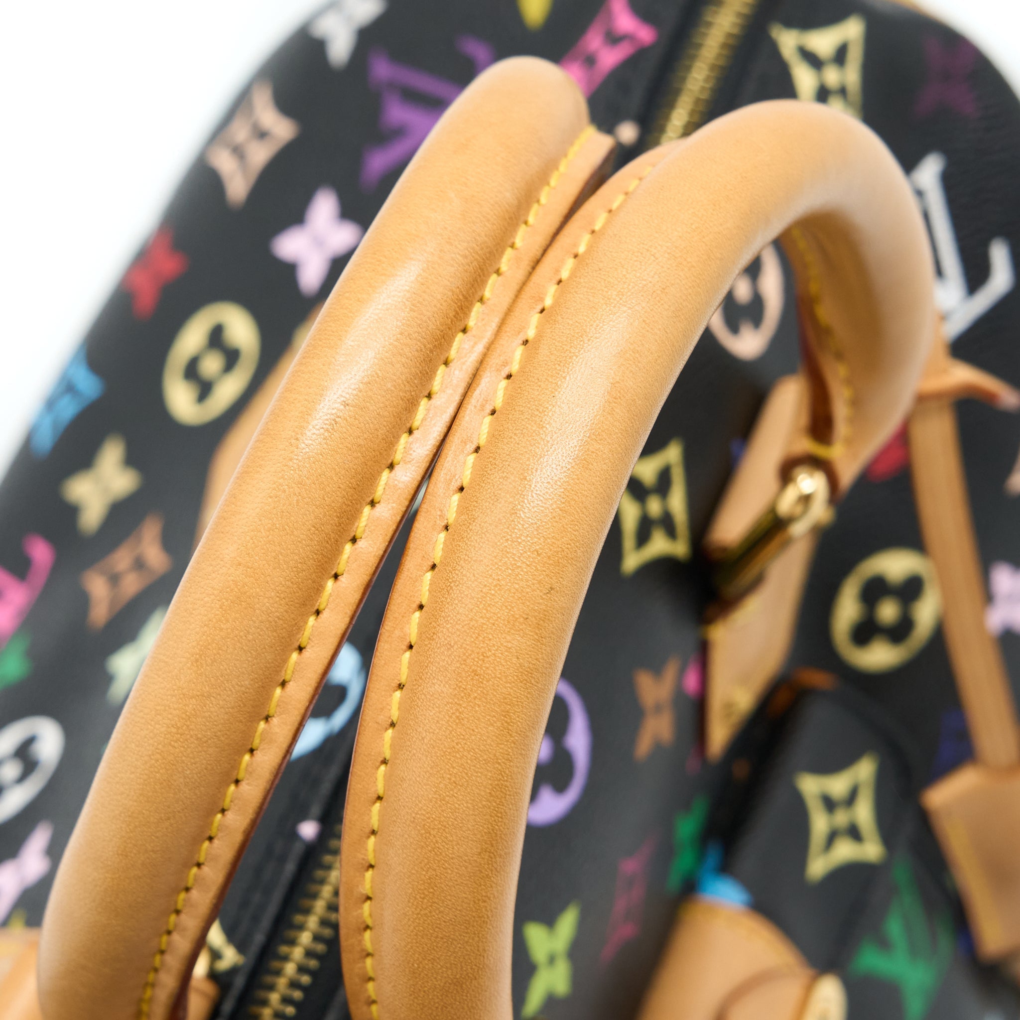 LOUIS VUITTON SPEEDY 30 MULTICOLOUR MONOGRAM CANVAS BLACK GHW