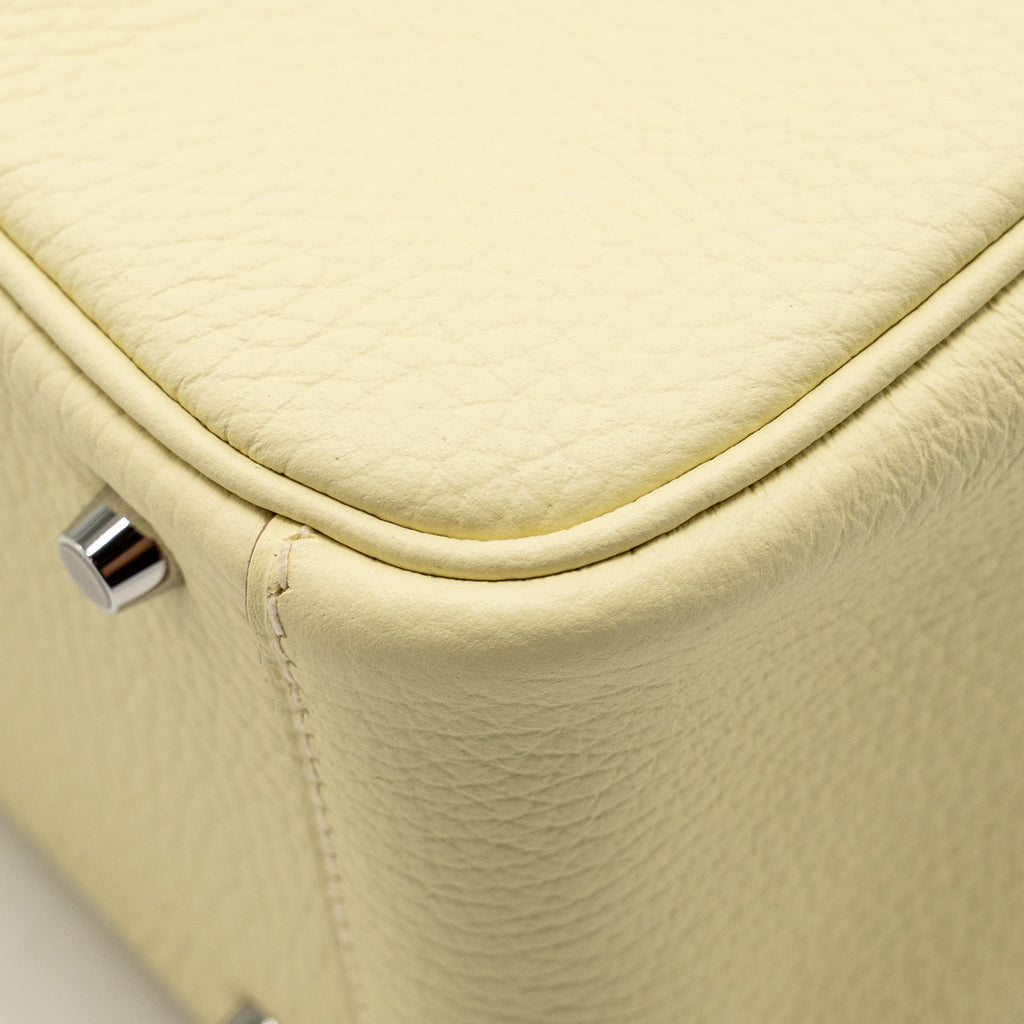 HERMES MINI LINDY II CLEMENCE JAUNE MILTON SHW