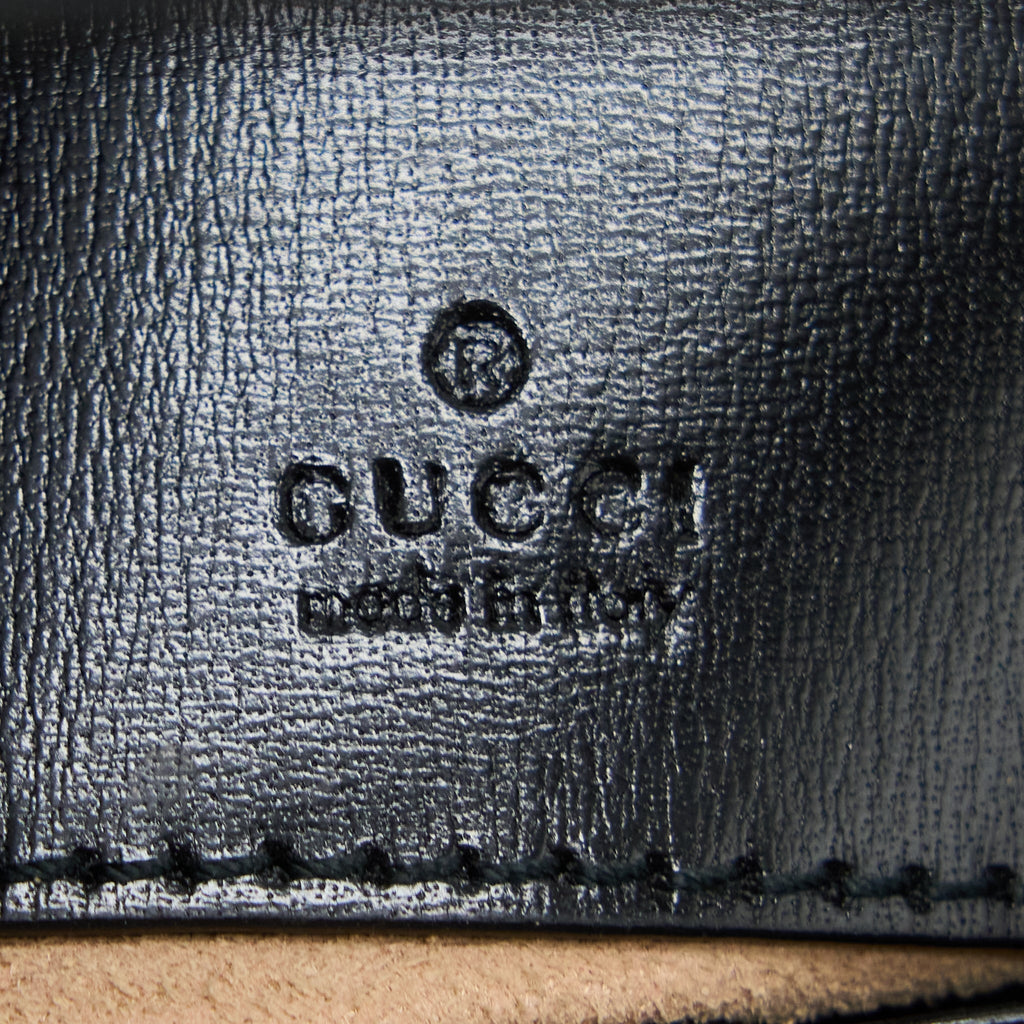 GUCCI JACKIE 1961 MINI BAG CALFSKIN BLACK GHW